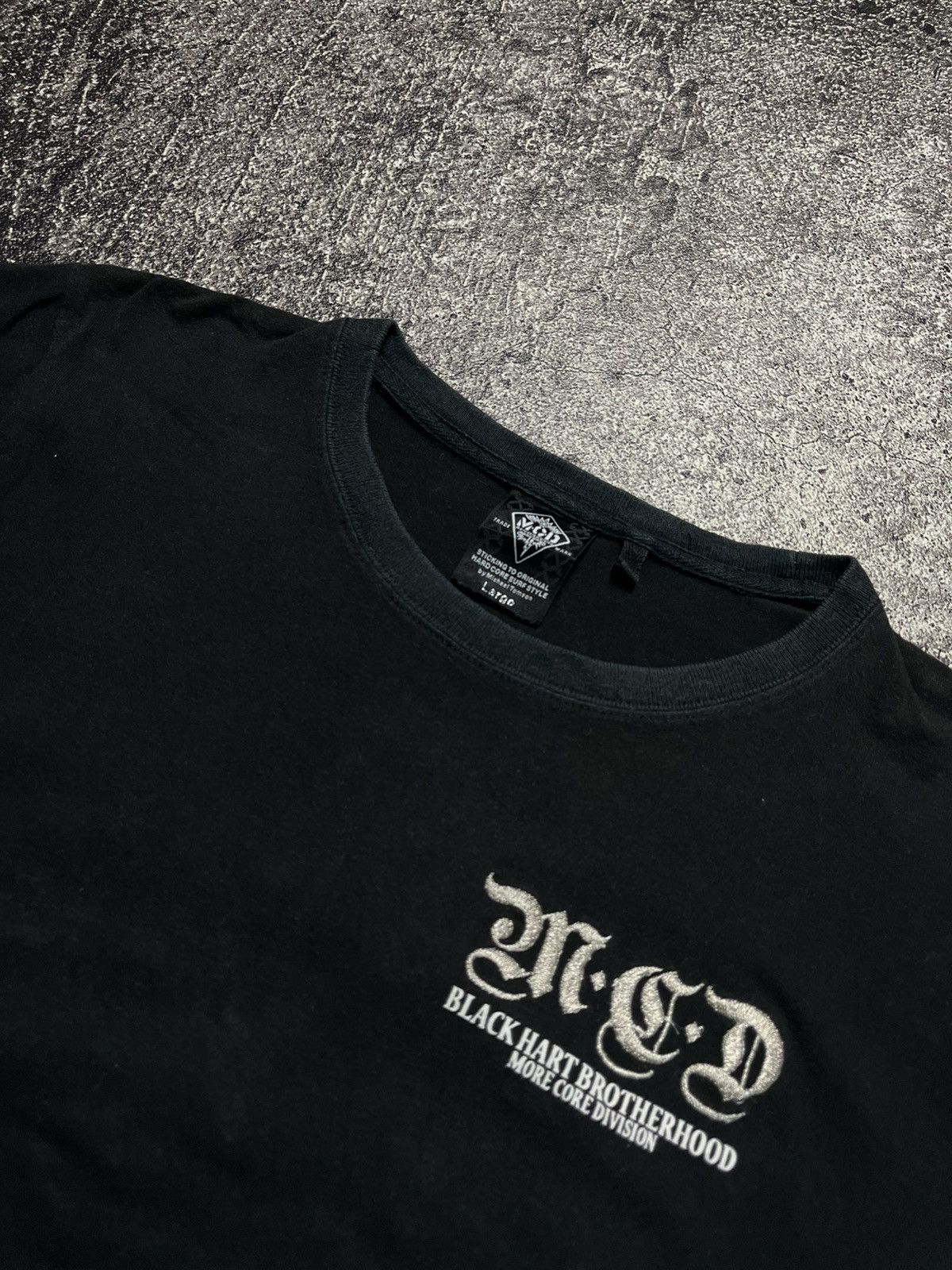 Japanese Brand MCD Black Hart Brotherhood Black Size US M / EU 48-50 / 2 - 2 Thumbnail