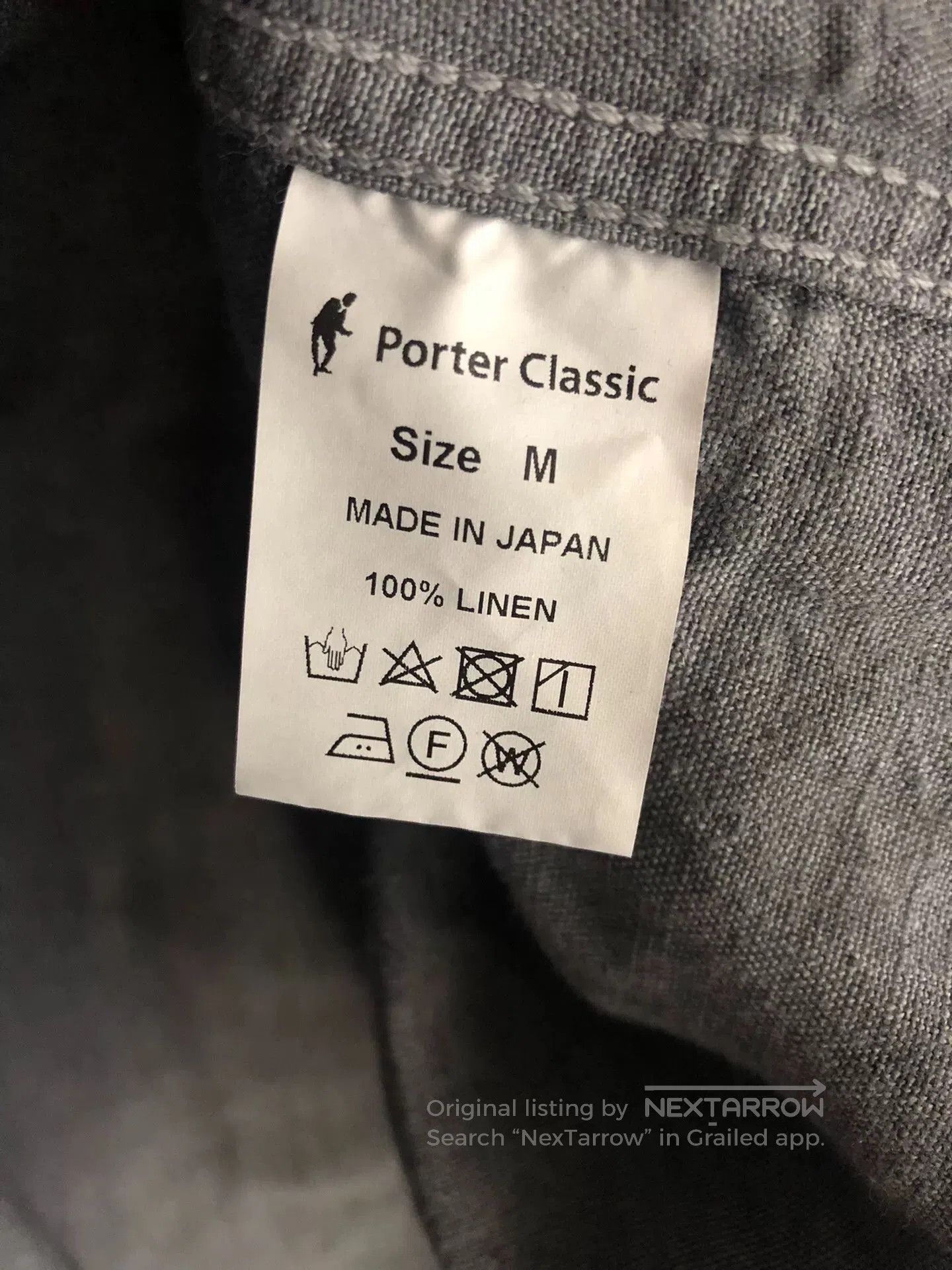 Porter Classic Porter Classic 17AW Linen Western Shirt. Size US M / EU 48-50 / 2 - 6 Thumbnail