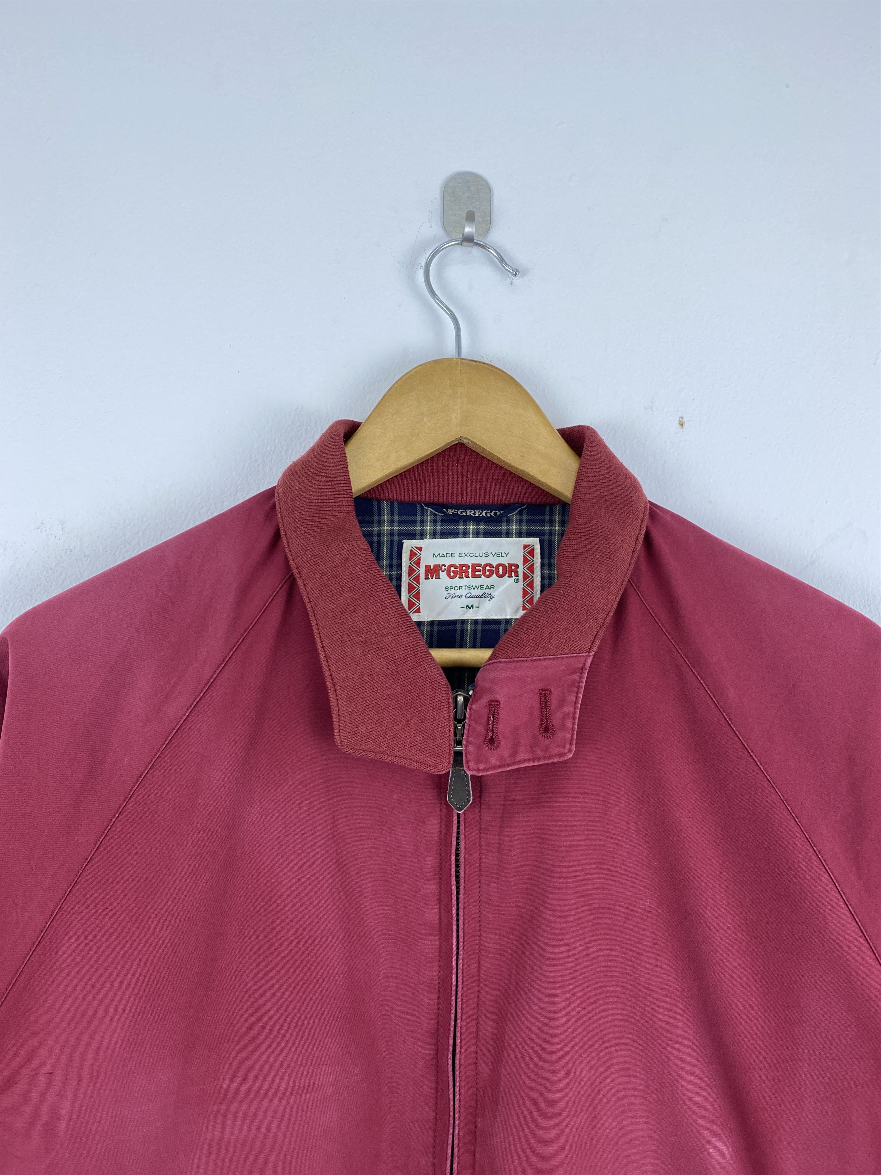 McGregor Vintage Mcgregor Sportwear Zipper Up Bomber Jacket JA0086 Size US M / EU 48-50 / 2 - 2 Thumbnail
