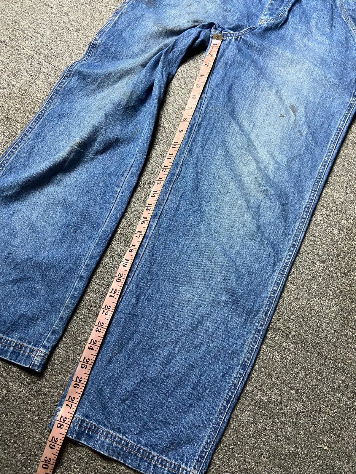 Cherokee Vintage CHEROKEE Denim Jeans Overalls (162) Size US 33 - 8 Thumbnail