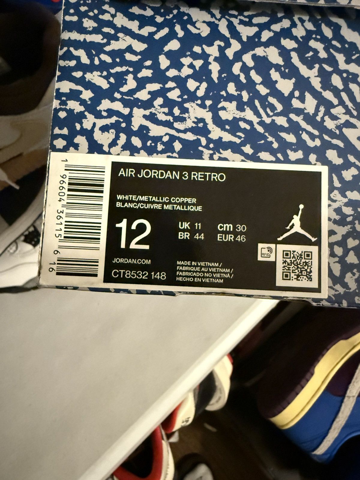 Jordan Brand Jordan retro 3 wizard size 12 Size US 12 / EU 45 - 7 Thumbnail
