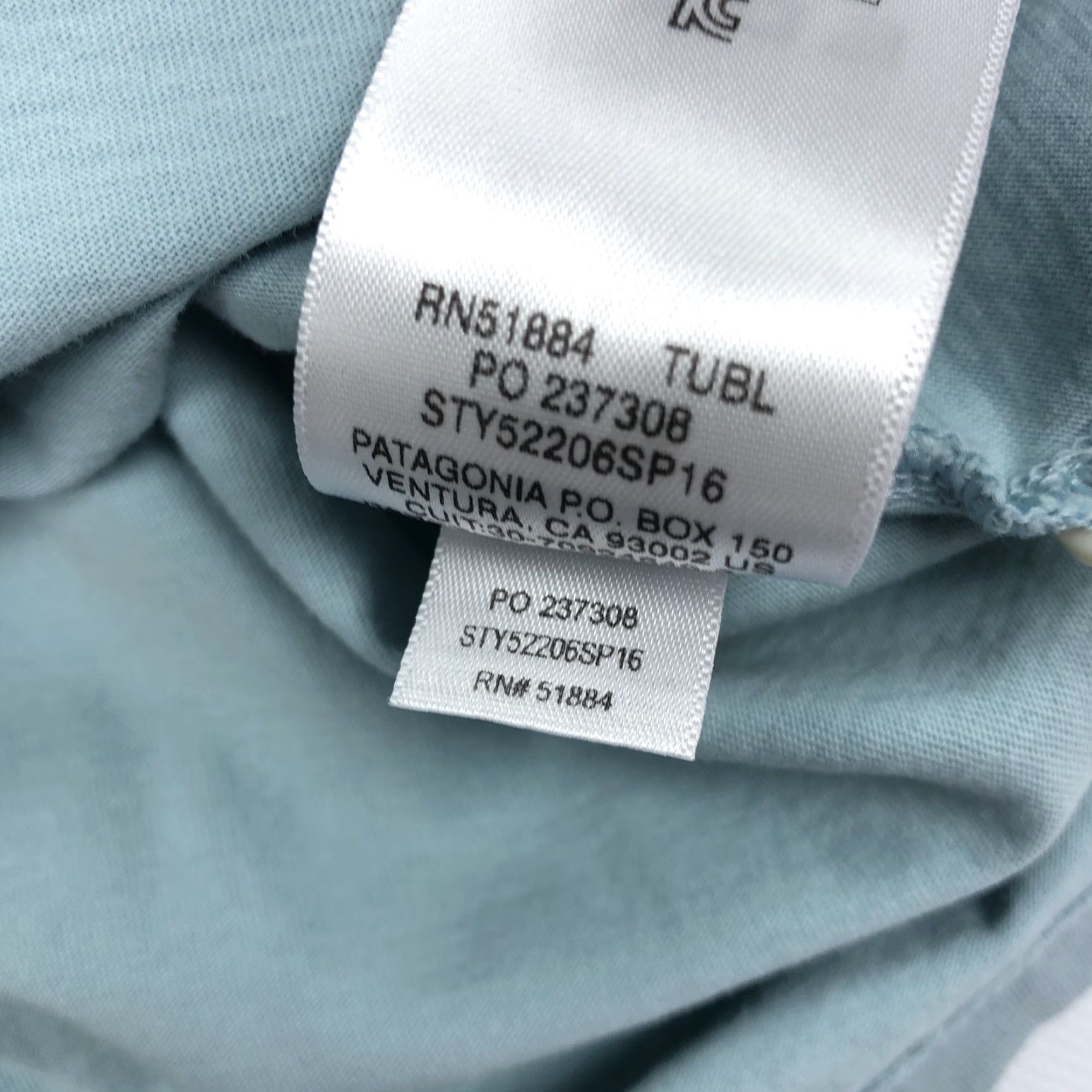 Patagonia Patagonia Polo Shirt Men's XL Organic Cotton Blue-Green Embroidered Fish Logo Golf Casual Everyday Size US XL / EU 56 / 4 - 7 Thumbnail