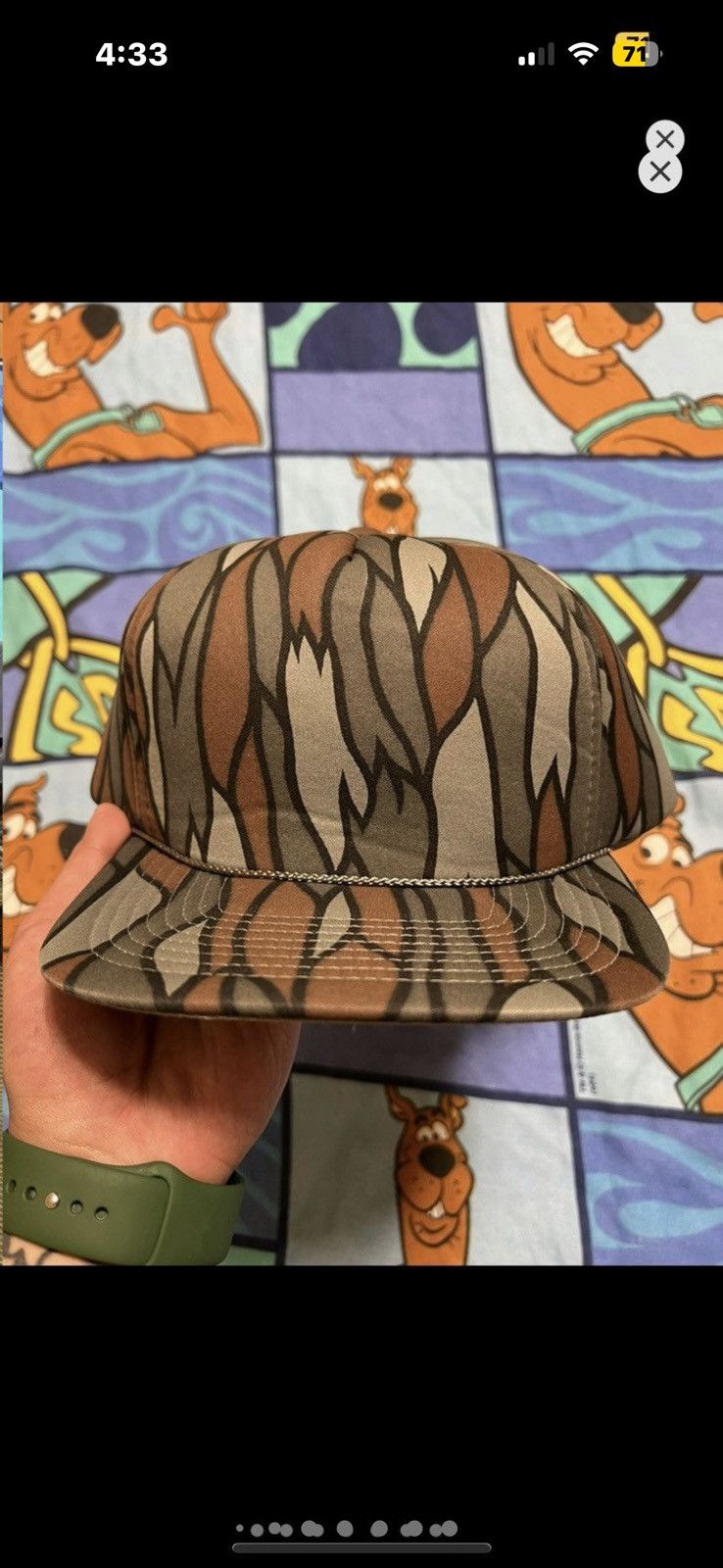 Vintage ***FINAL DROP***RARE 80s INSULATED CAMO SNAPBACK CAP O/S Size ONE SIZE - 9 Thumbnail