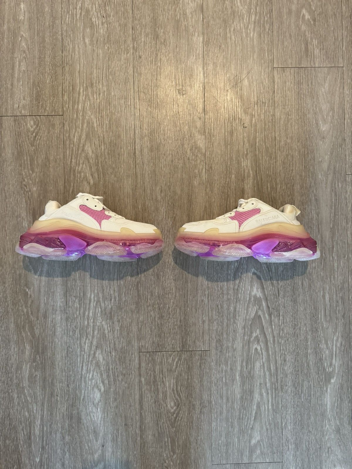 Balenciaga Triple S Sneaker 'White Fluo Pink'