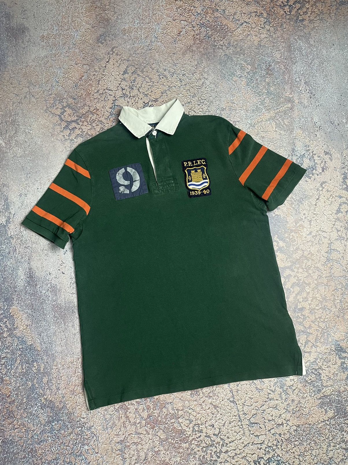 Vintage Vintage Polo Ralph Lauren T-shirt polo navy Chief Keef Size US M / EU 48-50 / 2 - 1 Thumbnail