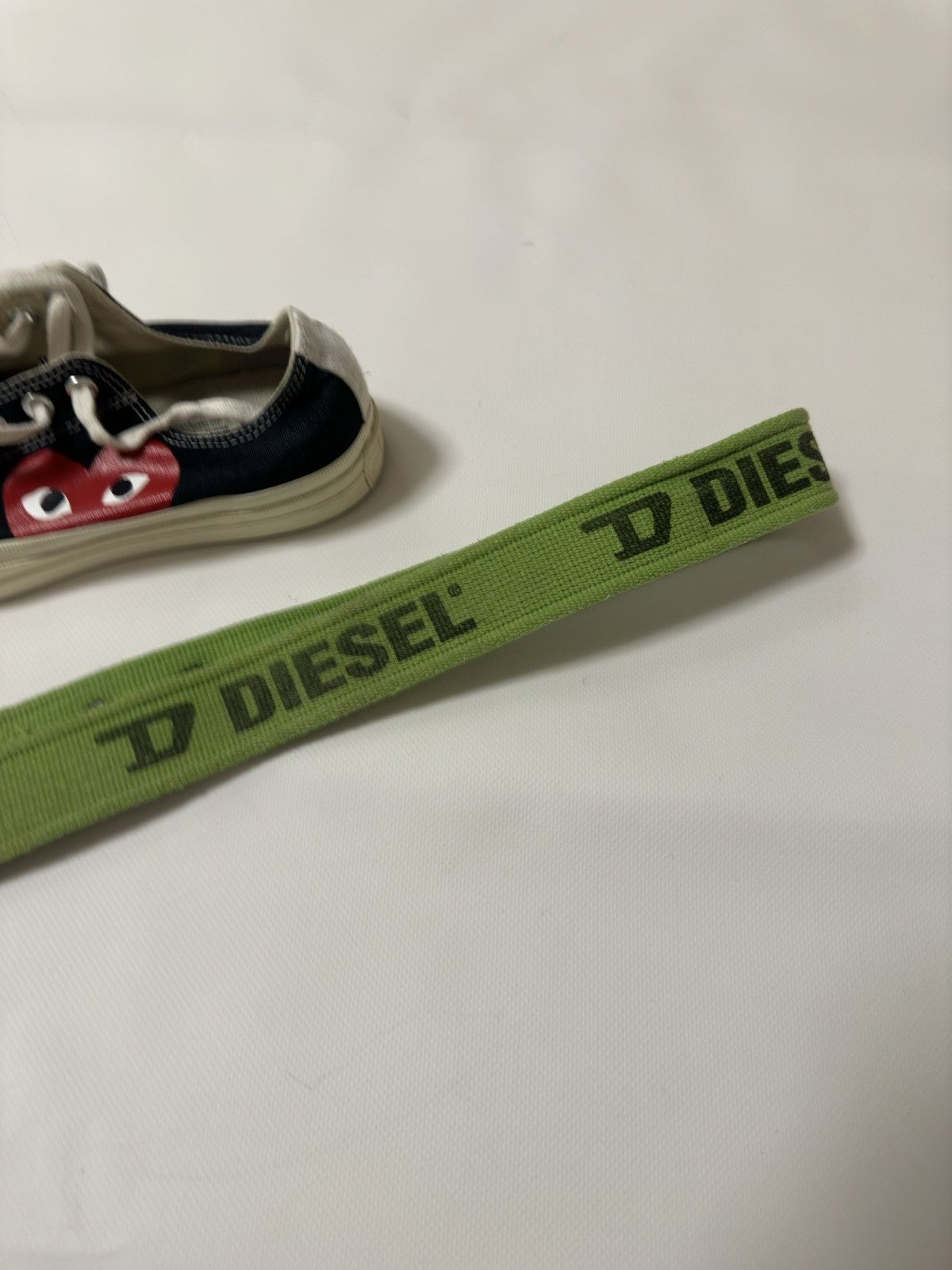 Diesel × Vintage Diesel monogram vintage cotton belt Size ONE SIZE - 3 Thumbnail