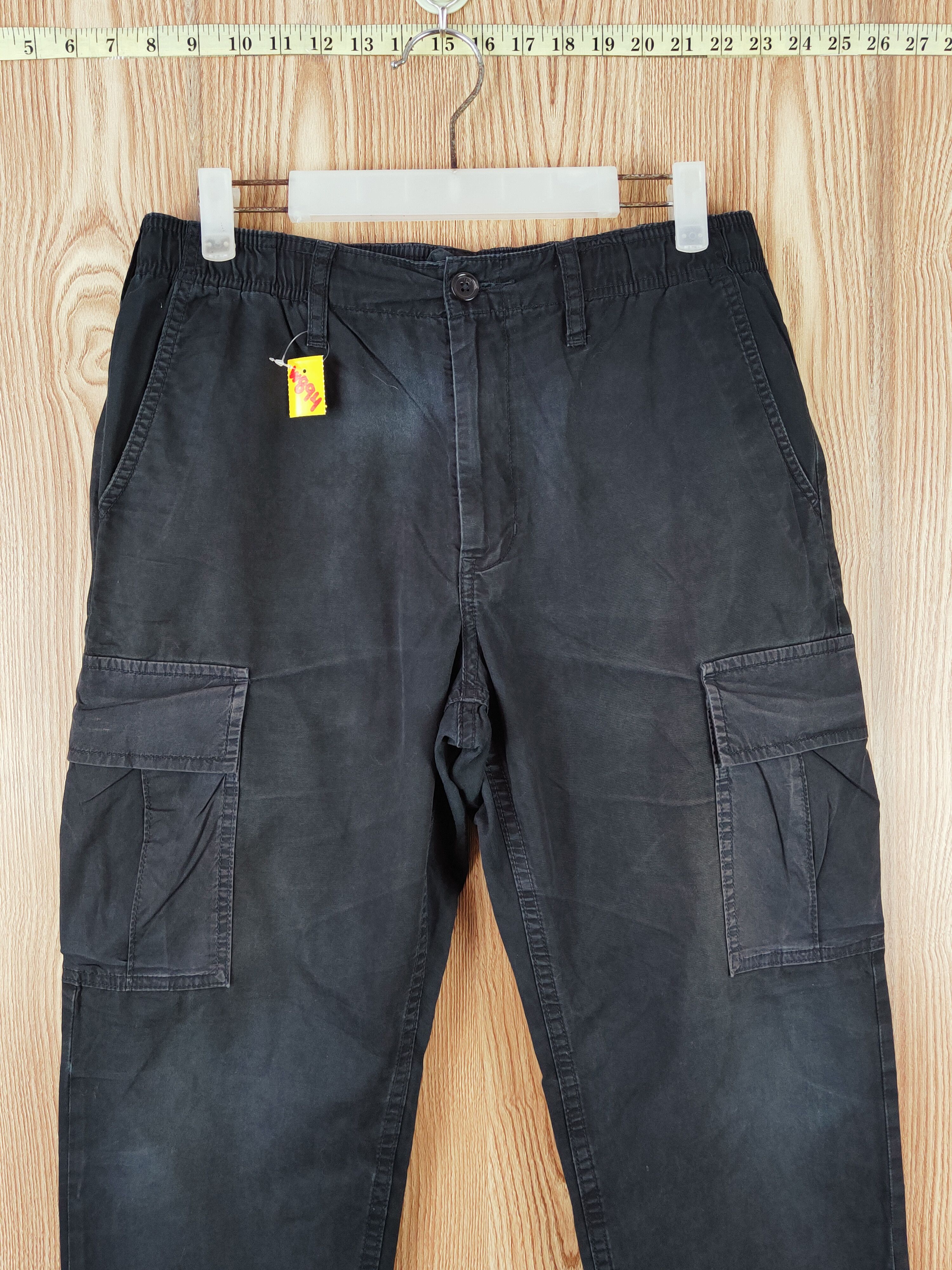GU GU Black Multipocket Tactical Joggers #W894 Size US 30 / EU 46 - 2 Thumbnail