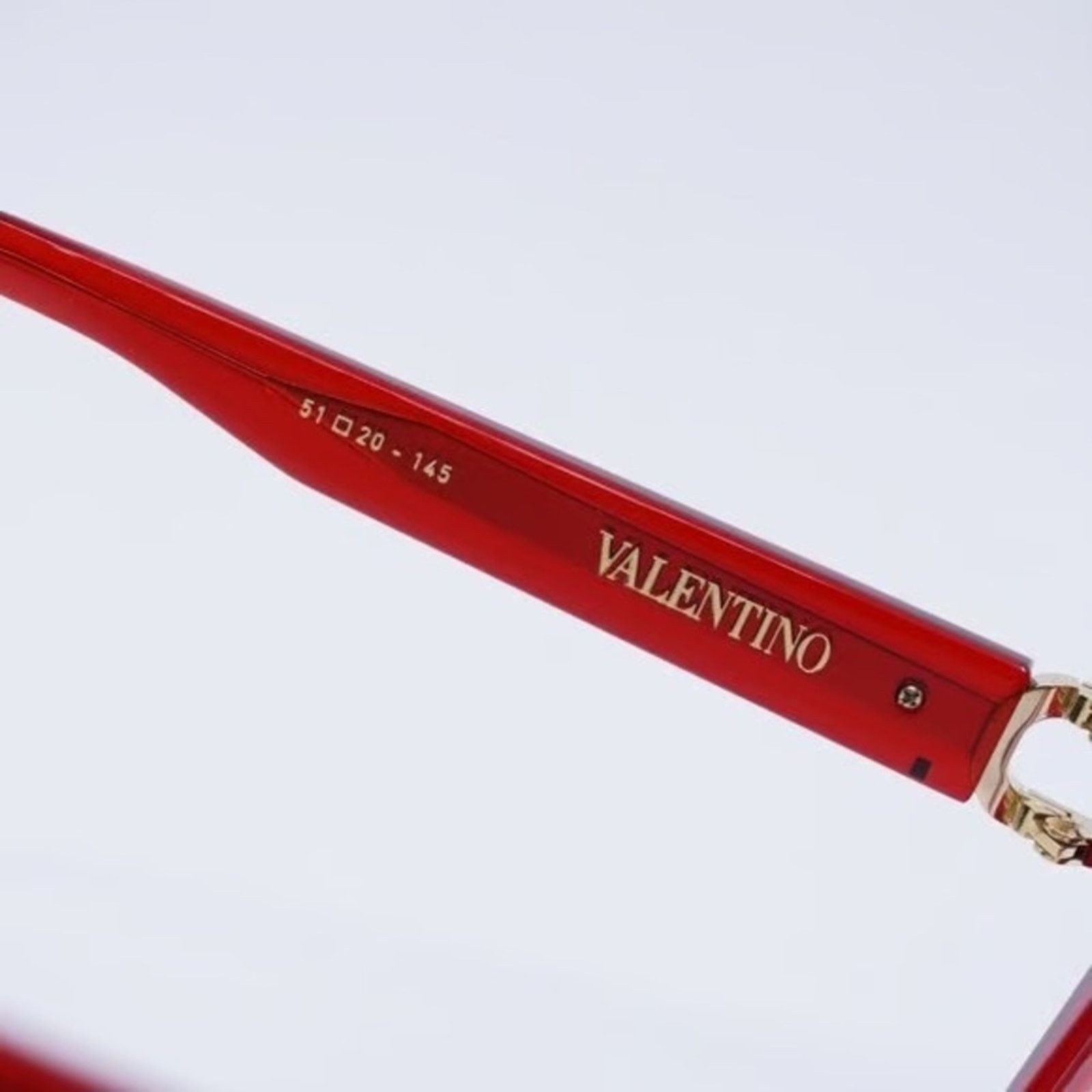 Valentino New! Valentino Red and Women Glasses SIDE VLX 131B Authentic Size ONE SIZE - 7 Thumbnail