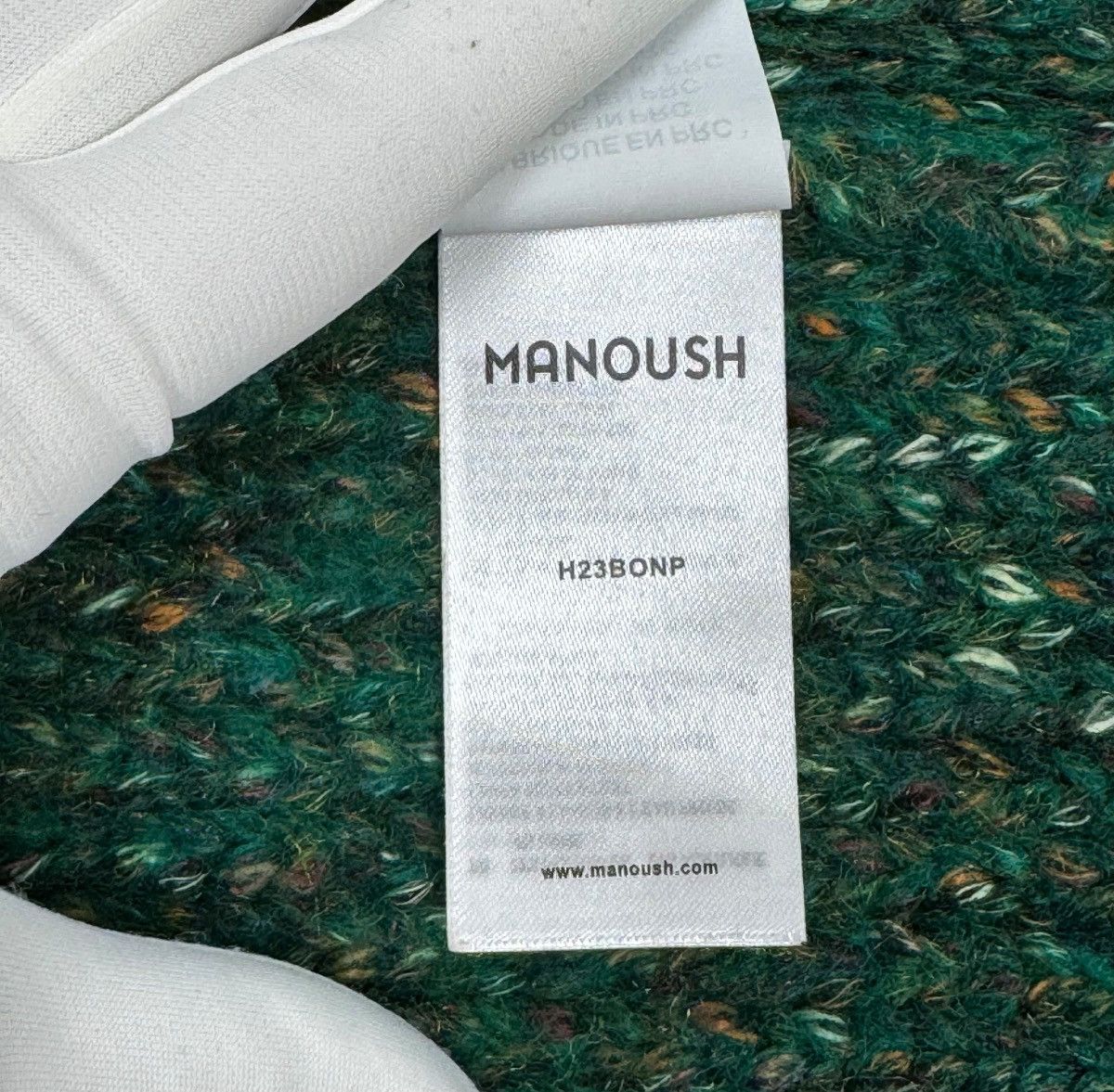 Designer Manoush Knit Sweater Baloon Sleeves Wool-Polyester size S Size S / US 4 / IT 40 - 10 Thumbnail