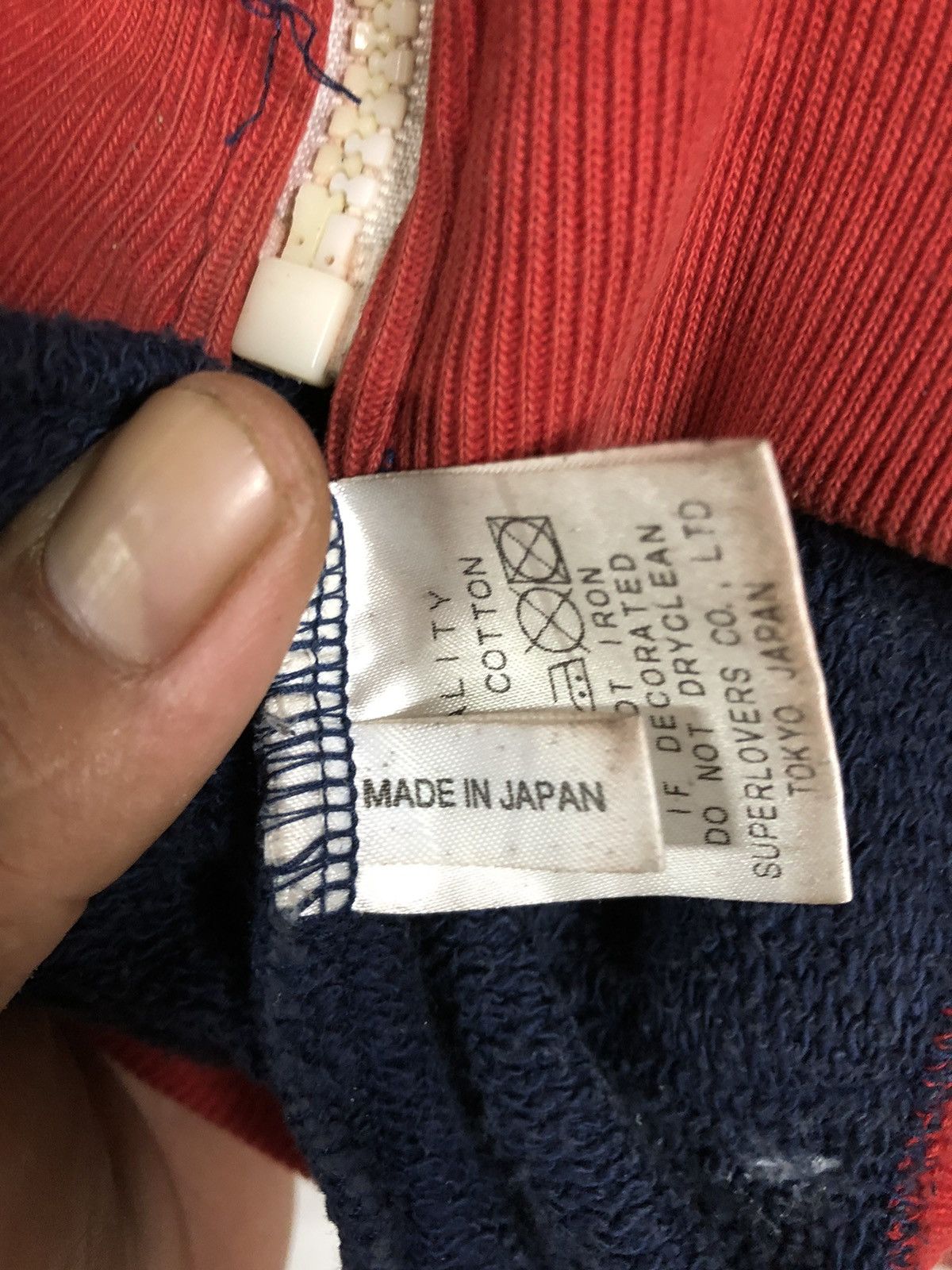 Japanese Brand × Vintage Vintage Y2K superlovers Sweater Hoodie Size US M / EU 48-50 / 2 - 9 Thumbnail