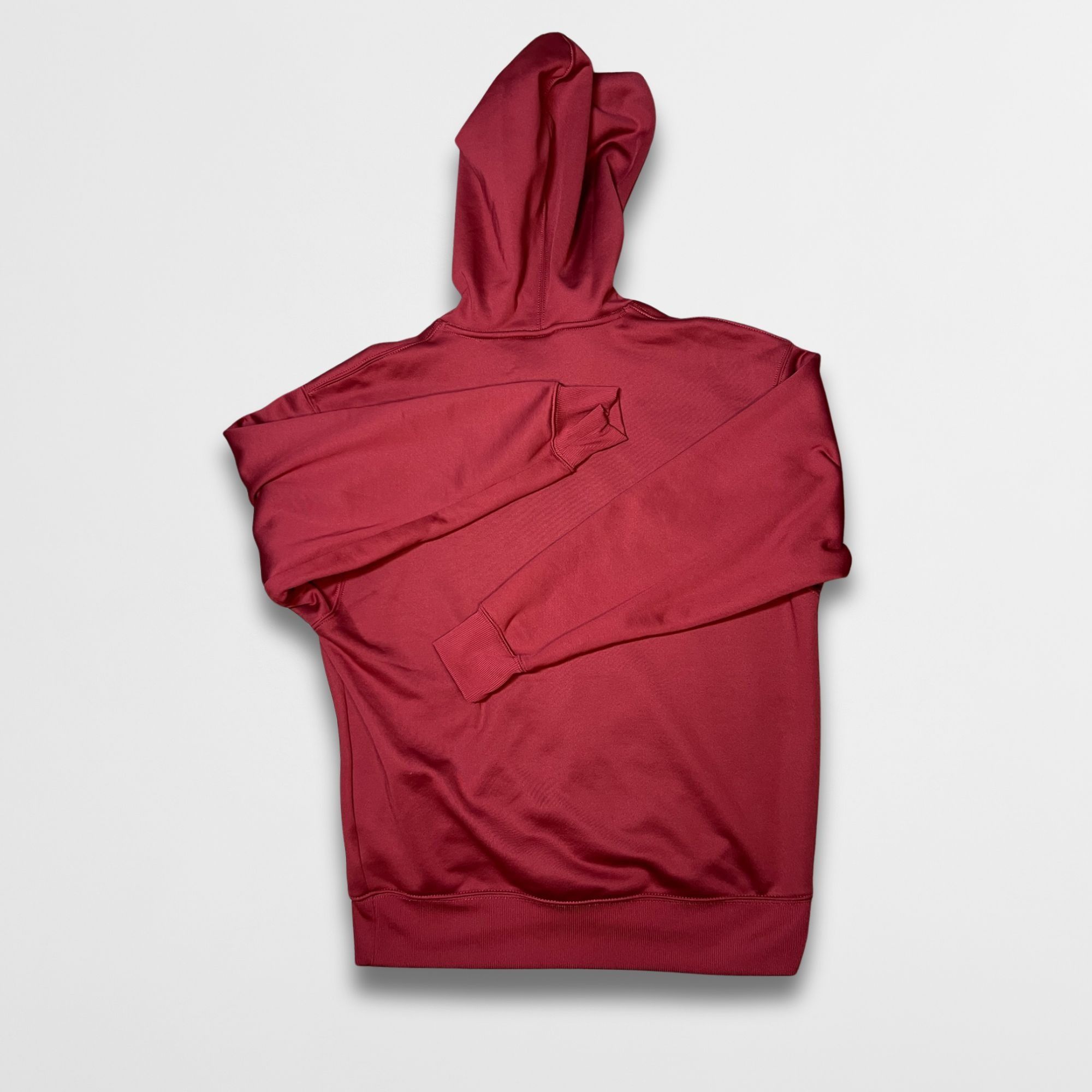 Nike Nike Therma-Fit Red Hoodie With Swoosh Logo & Drawstring Hoo Size US XS / EU 42 / 0 - 3 Thumbnail