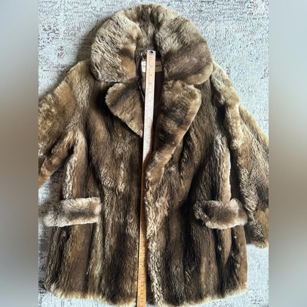 Designer Fur coat made by Paul Denis fourrure Size M / US 6-8 / IT 42-44 - 3 Thumbnail