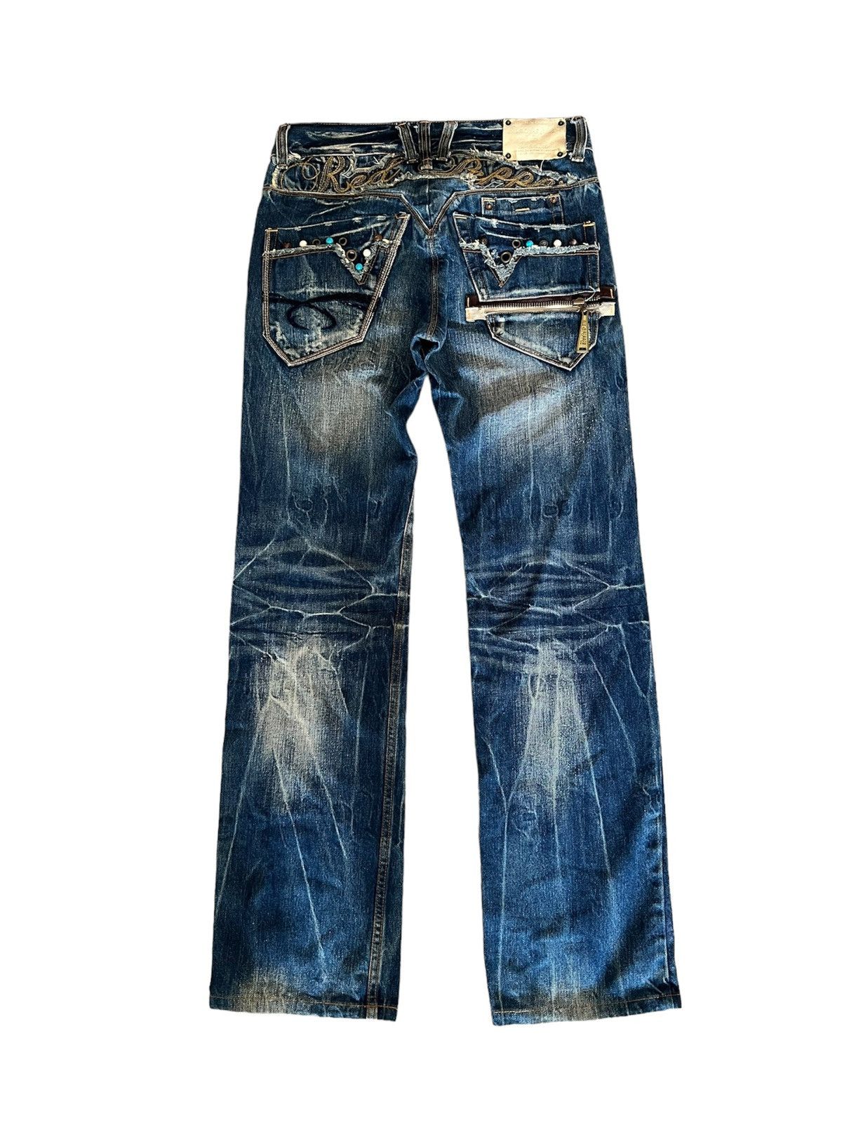 Vintage 🔥Accept Offer🔥Red Pepper & Denim Vintage Special Edition Size US 33 - 2 Thumbnail