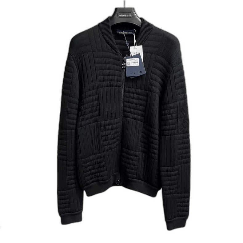 Louis Vuitton Louis Vuitton Black Quilted Zip Jacket Size US S / EU 44-46 / 1 - 1 Thumbnail