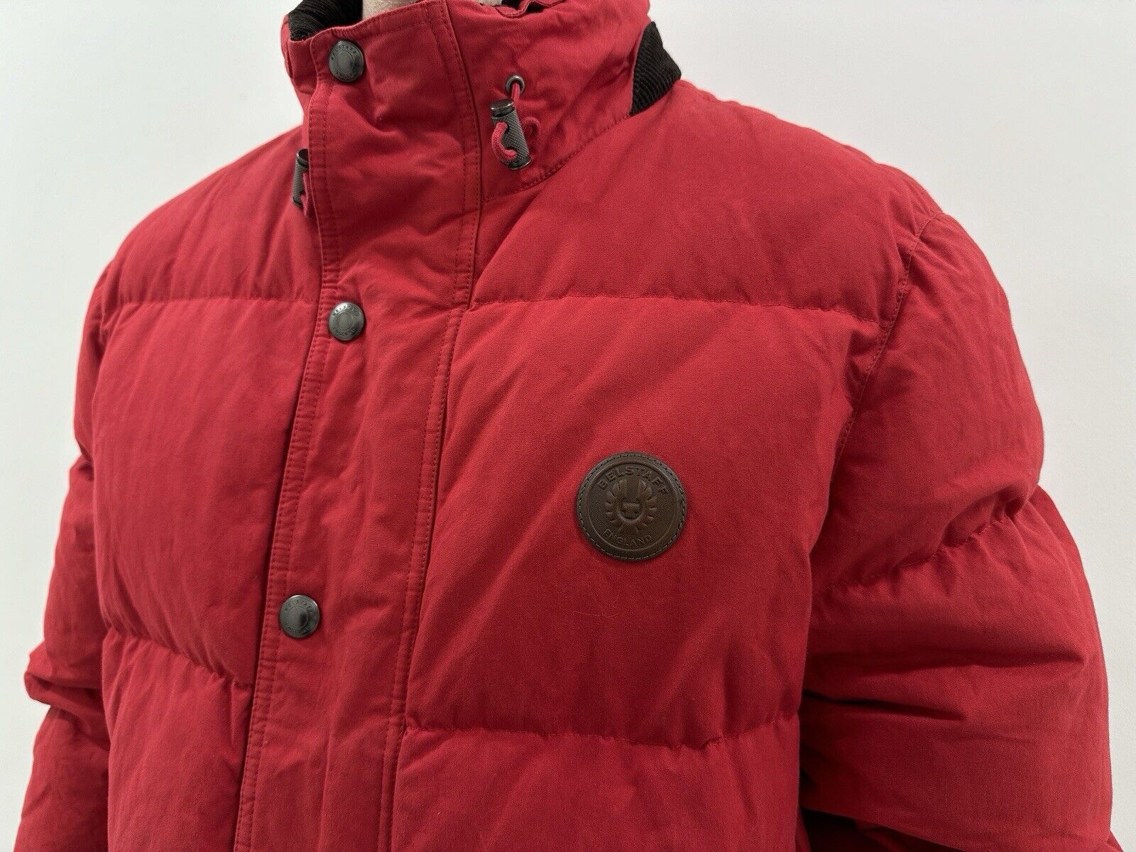Belstaff DDP Belstaff Aviation Down Puffer Jacket Red Men Size US L / EU 52-54 / 3 - 3 Thumbnail