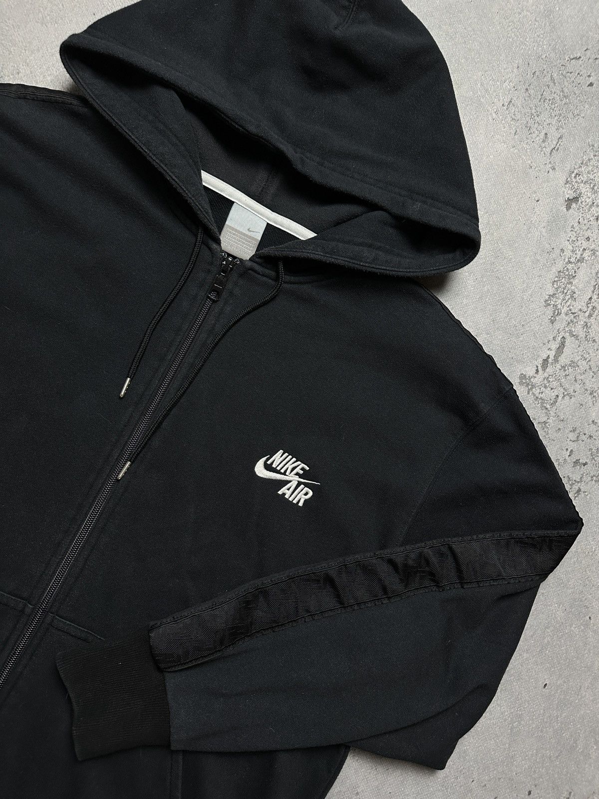 Nike Nike Vintage Zipper Hooded Jacket small swoosh logo y2k 90s Size US L / EU 52-54 / 3 - 3 Thumbnail