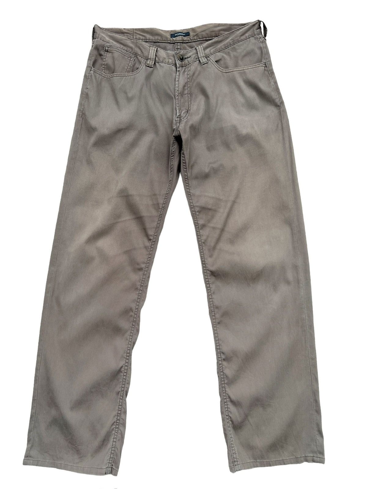 Burberry Burberry Straight Brown Pants 36x31 Size US 32 / EU 48 - 1 Thumbnail