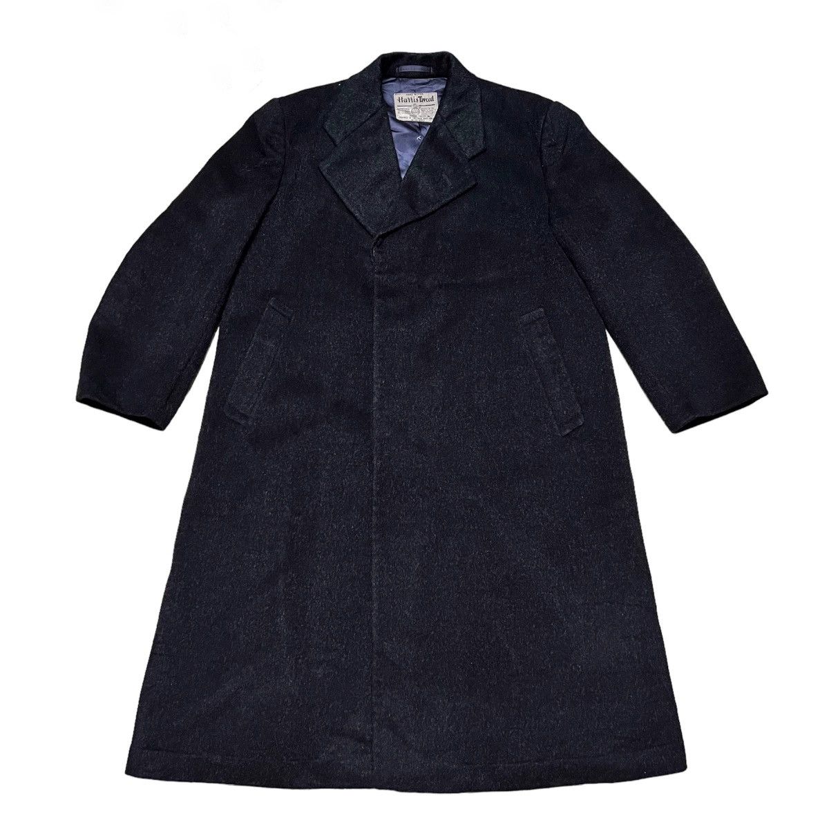 Harris Tweed Harris Tweed Long Coat Heavy Jacket Avant Garde Style Size US L / EU 52-54 / 3 - 1 Thumbnail