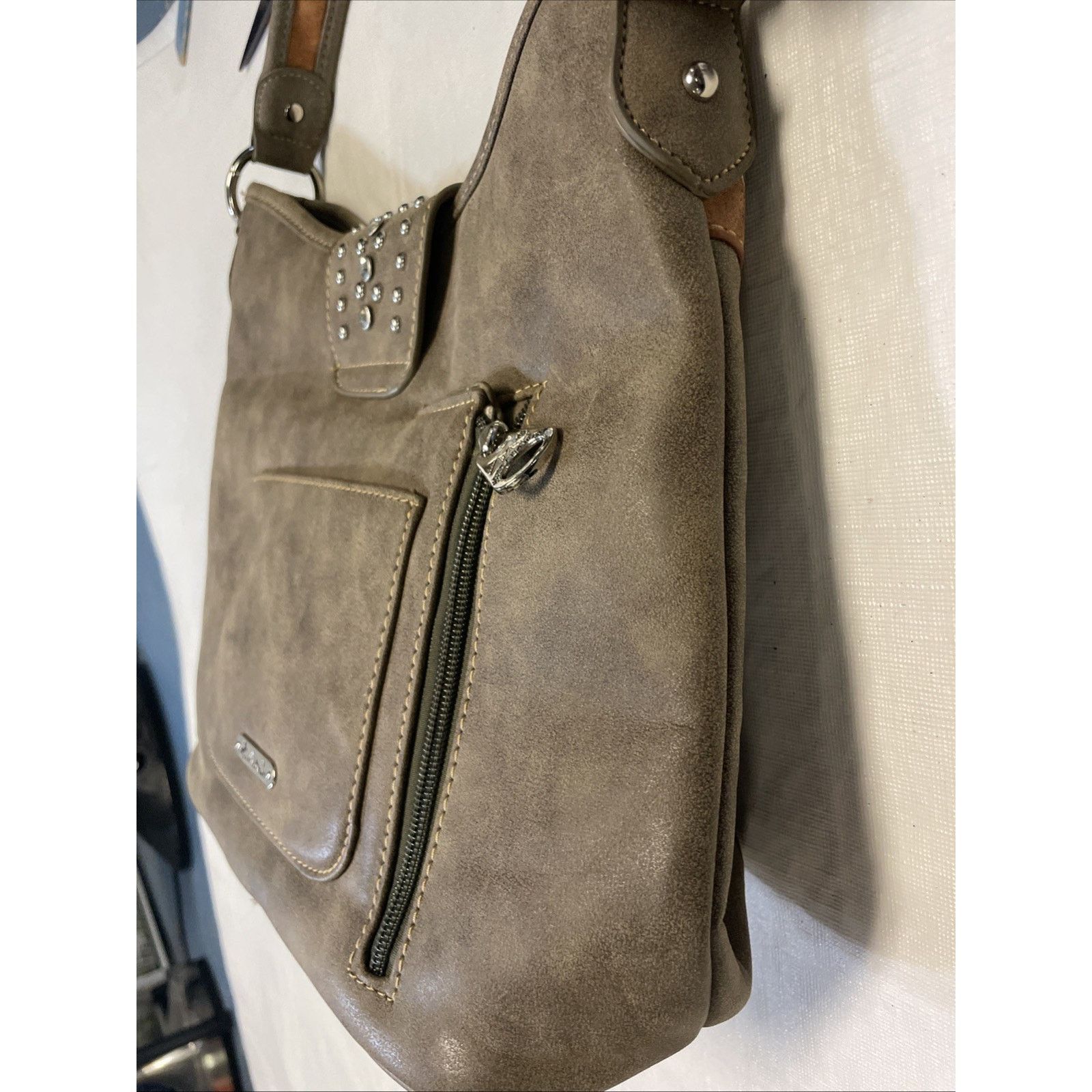 Other Montana West Purse Leather Tote Shoulder Bag Western Size ONE SIZE - 4 Thumbnail
