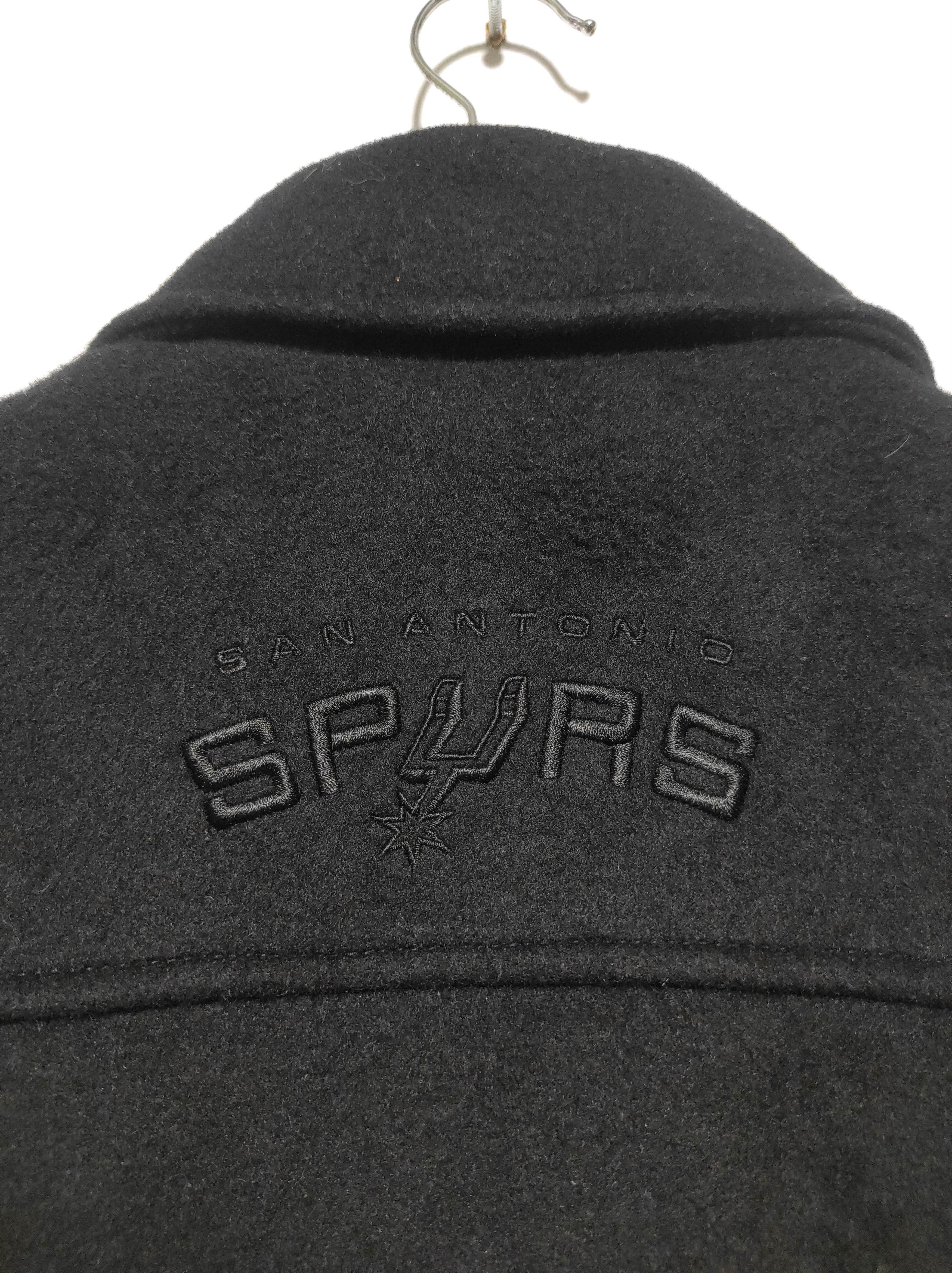 NBA Vintage San Antonio Spurs NBA Basketball Wool Jacket Size US M / EU 48-50 / 2 - 17 Thumbnail