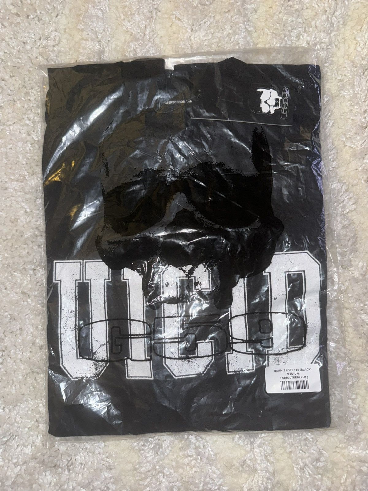 G59 Records $uicideboy$ G59 BORN 2 LOSE TEE BLACK Size US M / EU 48-50 / 2 - 10 Thumbnail
