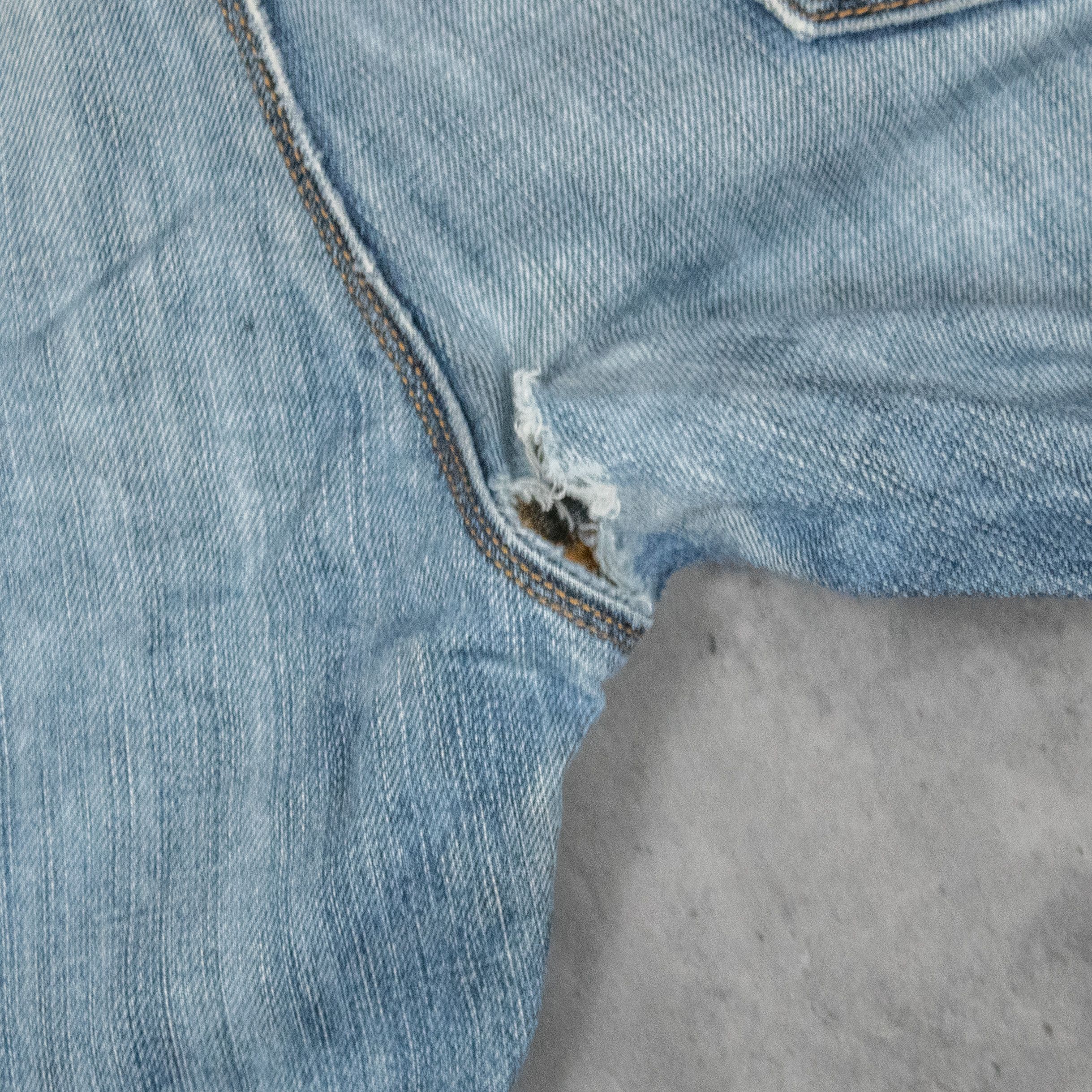 Gap Y2K 00's Straight Fit Baggy Relax Denim Jean's Pant's Size US 34 / EU 50 - 16 Thumbnail