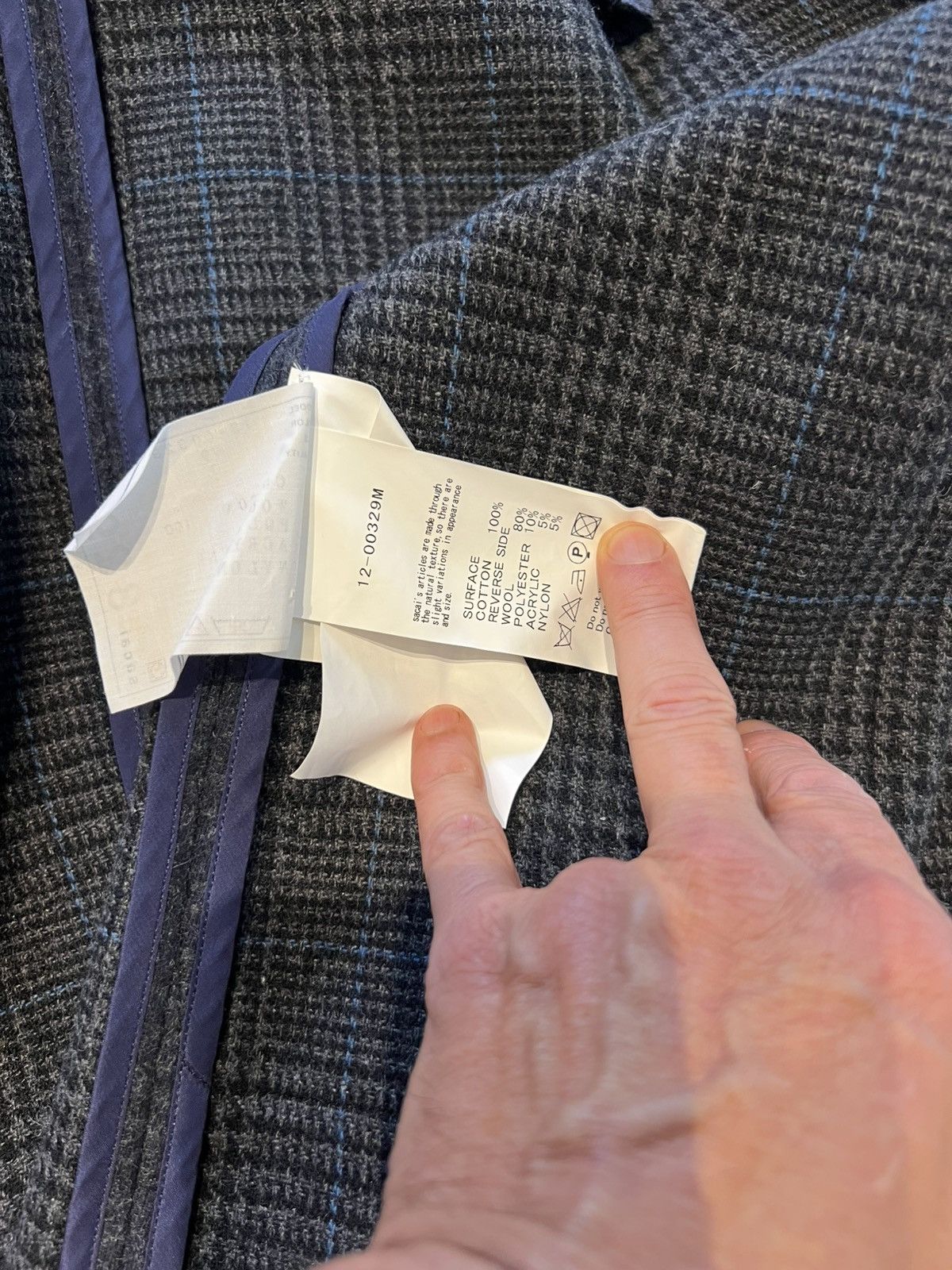 Sacai Sacai deconstructed tailored jacket Size 48R - 7 Thumbnail
