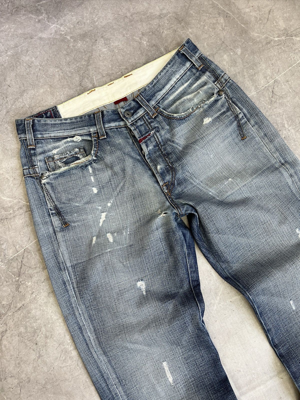 G-Star Vintage Raw Washed Jeans Flared Denim pants Size US 32 / EU 48 - 3 Thumbnail