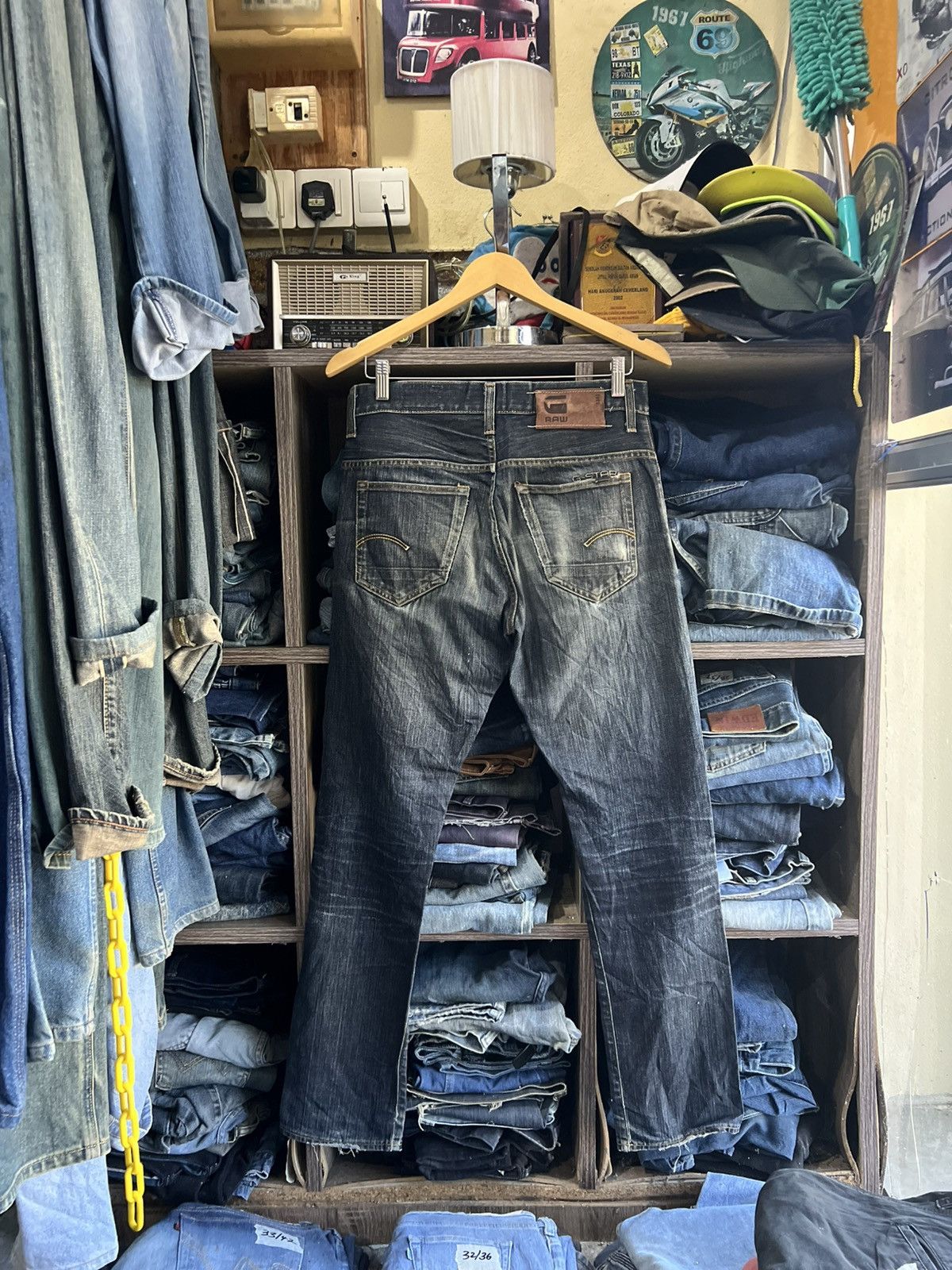 G-Star 🔥Made in Italy G-Star Raw Distressed Denim Size US 30 / EU 46 - 3 Thumbnail