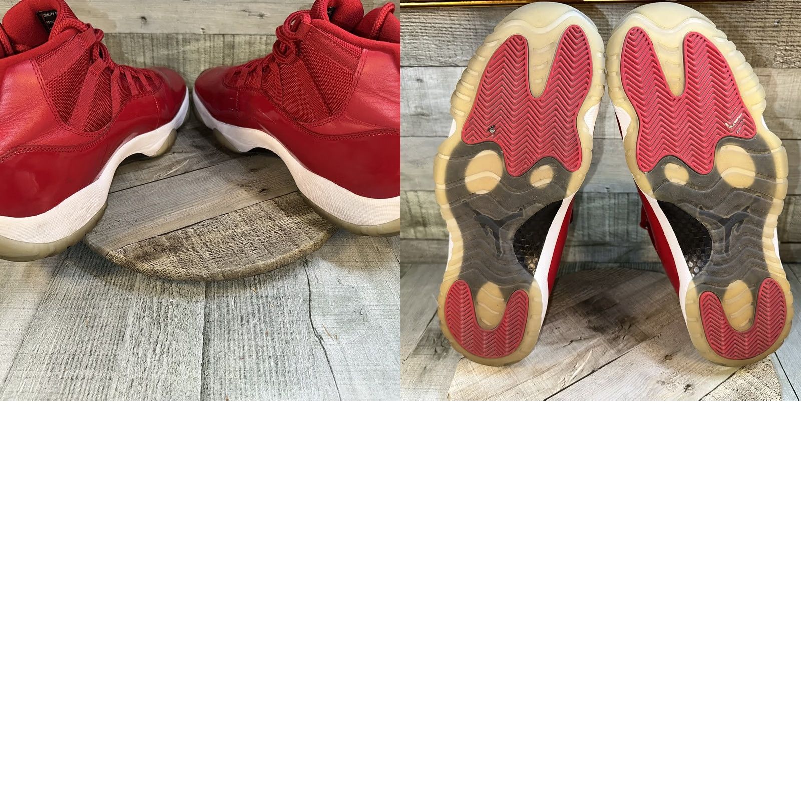 Jordan Brand Size 12 Jordan 11 Retro High Win Like '96 Men's Sneakers Red Size US 11 / EU 44 - 8 Thumbnail