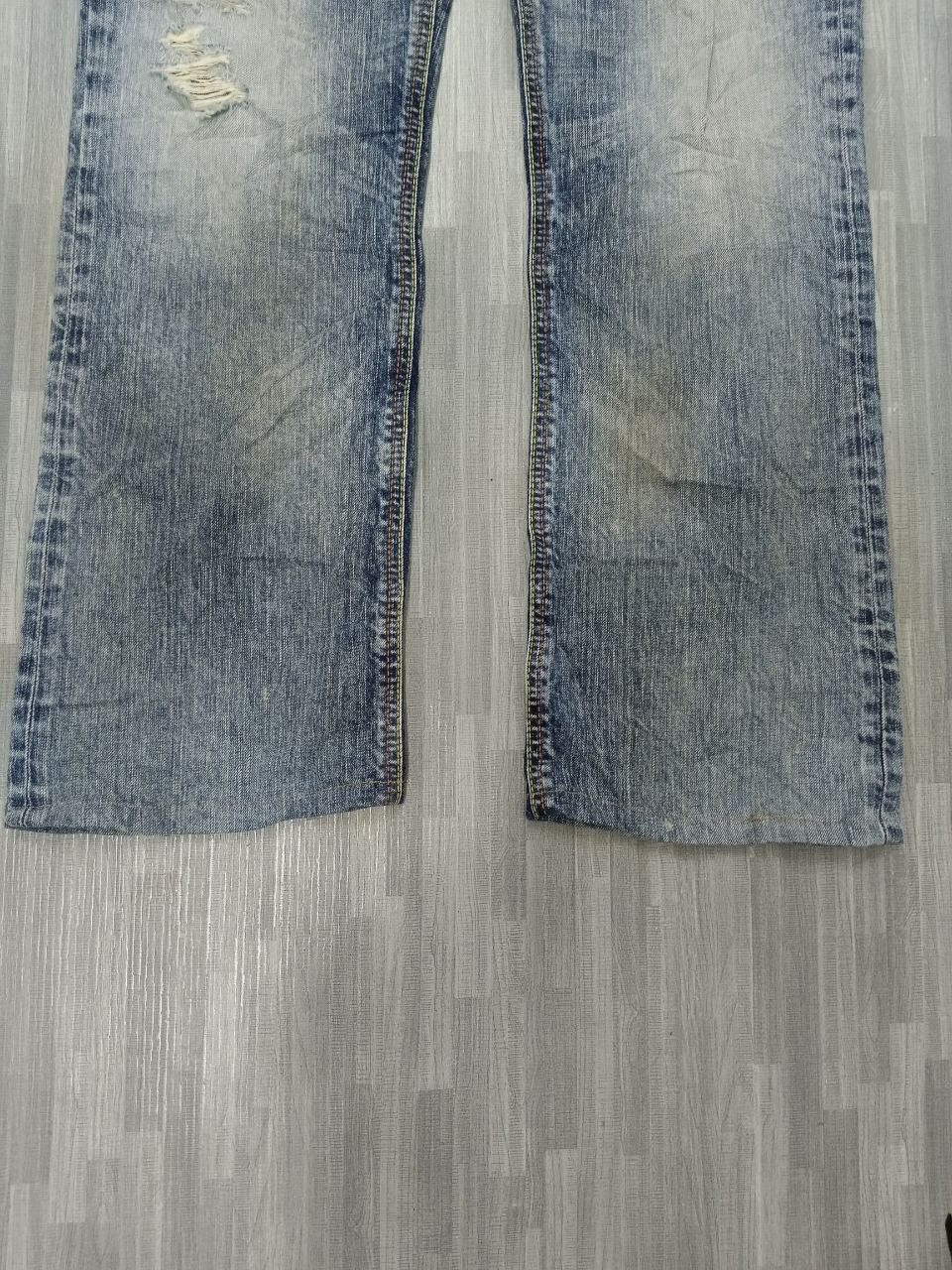 Edwin SICK RIPED WASHED BLUE EDWIN DENIM PANTS Size US 30 / EU 46 - 7 Thumbnail