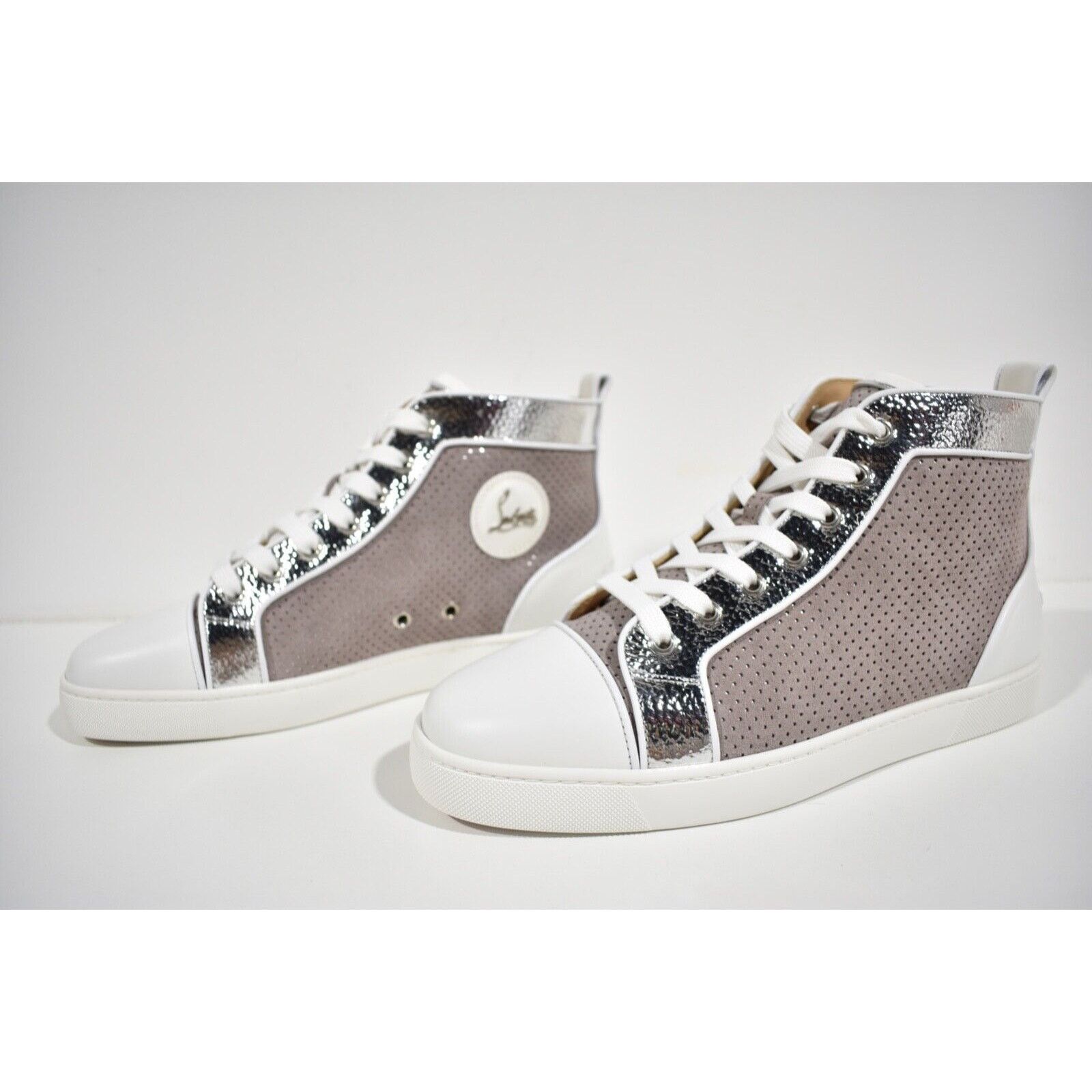 Christian Louboutin Christian Louboutin Men Louis Orlato Flat Elegant Argento Size US 10 / EU 43 - 9 Thumbnail