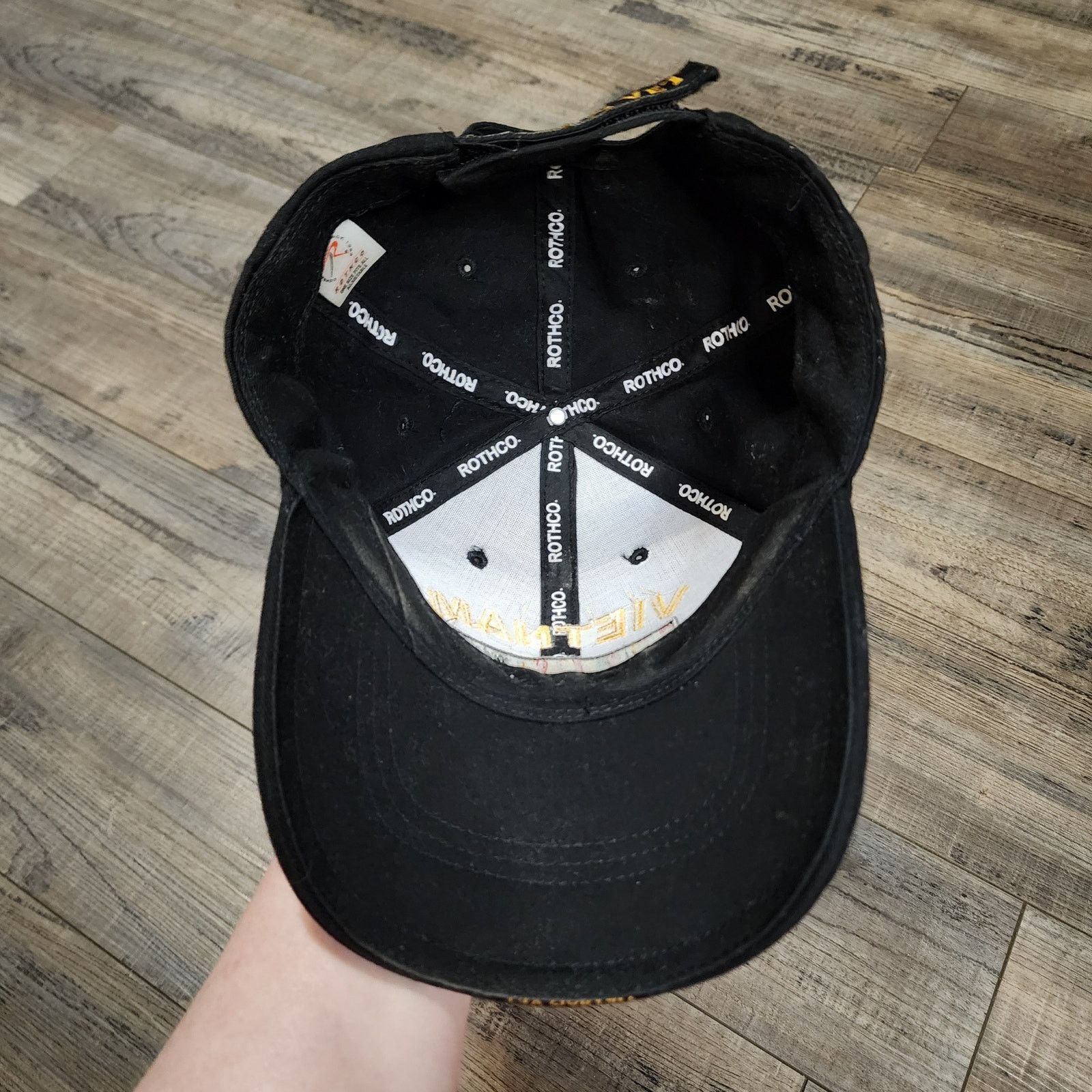 Rothco Vietnam Veteran black Rothco cap hat Pre-owned 2360 Size ONE SIZE - 6 Thumbnail