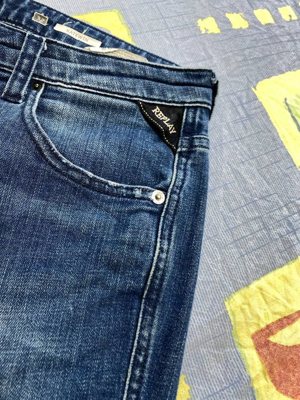 Replay × Vintage Replay Men`s Vintage Denim Jeans Y2K Size US 32 / EU 48 - 9 Thumbnail