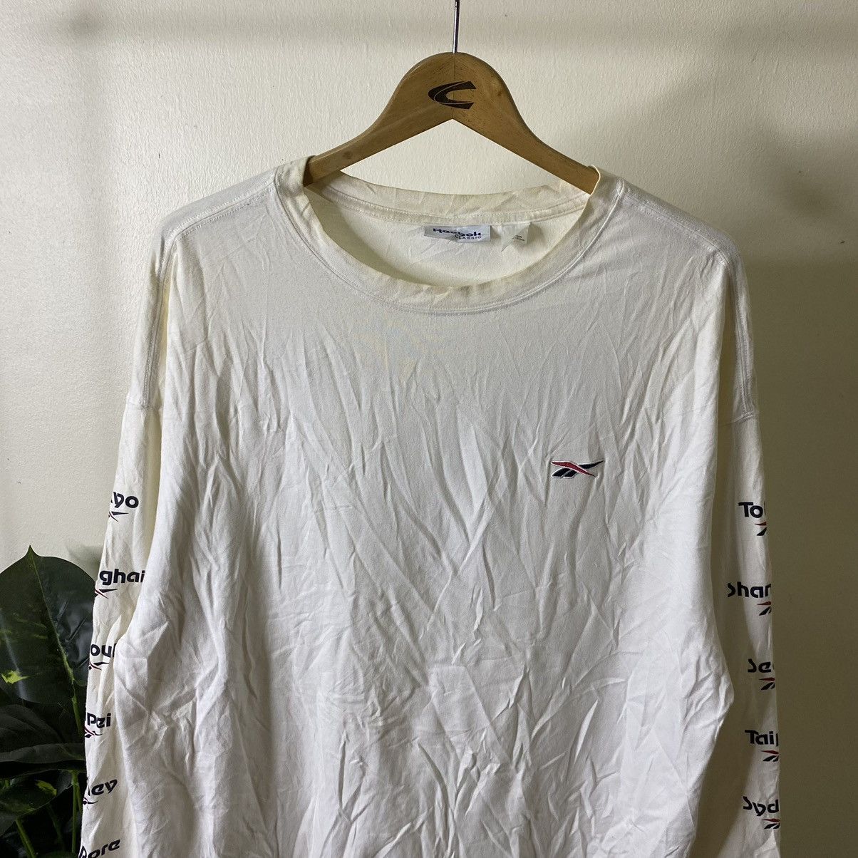 Reebok Y2K Reebok The Vector City Sportswear LS T Shirt Size US XL / EU 56 / 4 - 7 Thumbnail