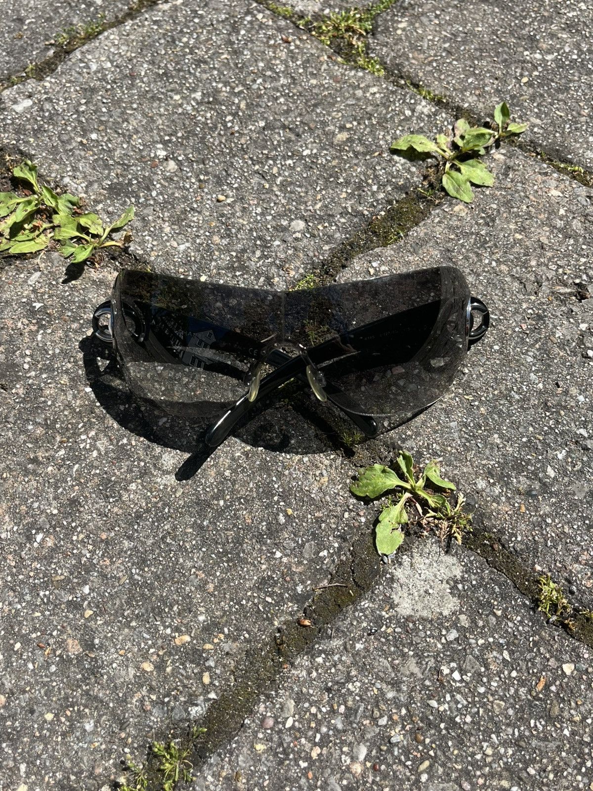 Chanel × Vintage Chanel Oversized Google Glasses Made in Italy RARE VINTAGE Size ONE SIZE - 7 Thumbnail