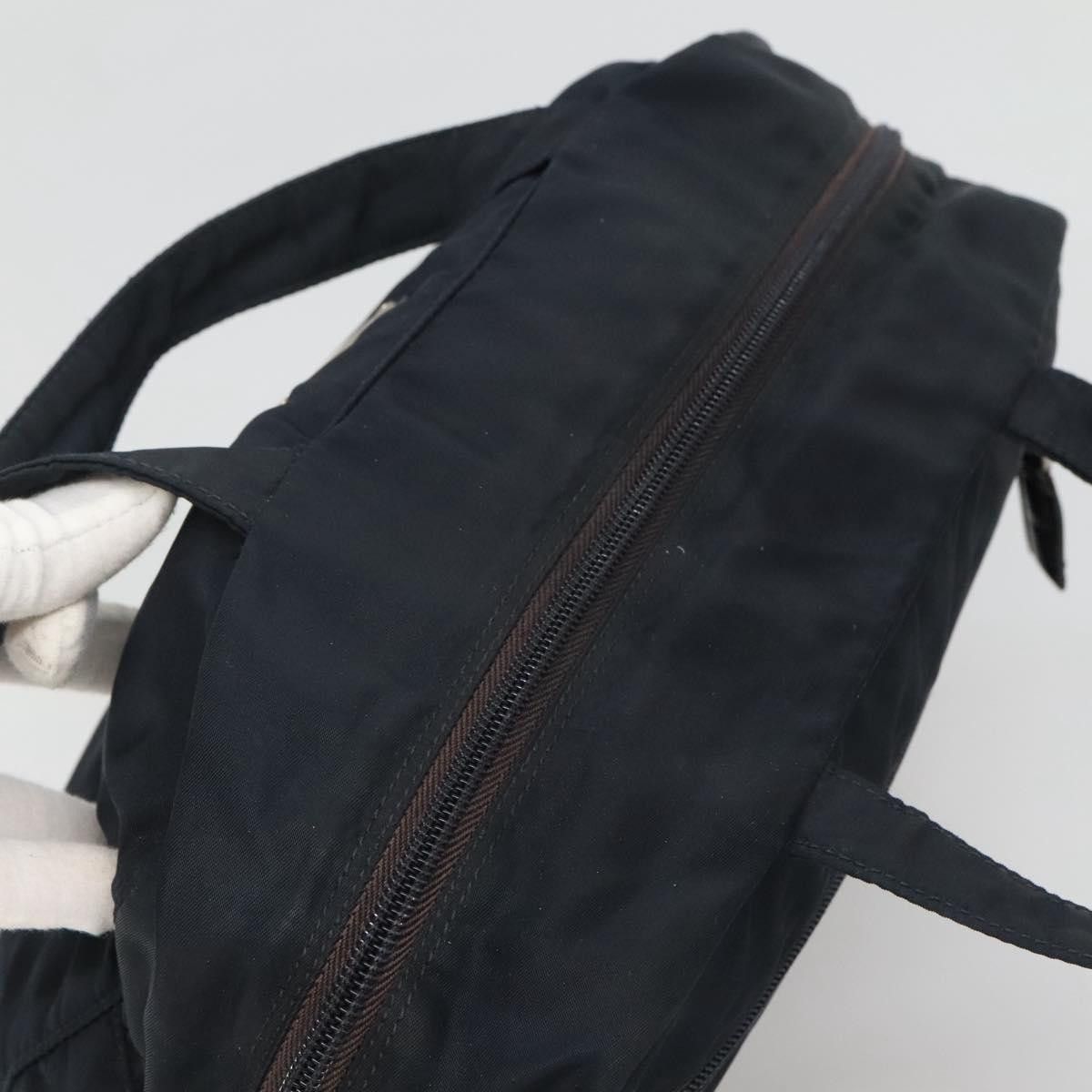 Prada PRADA Hand Bag Nylon Navy Silver Size ONE SIZE - 6 Thumbnail