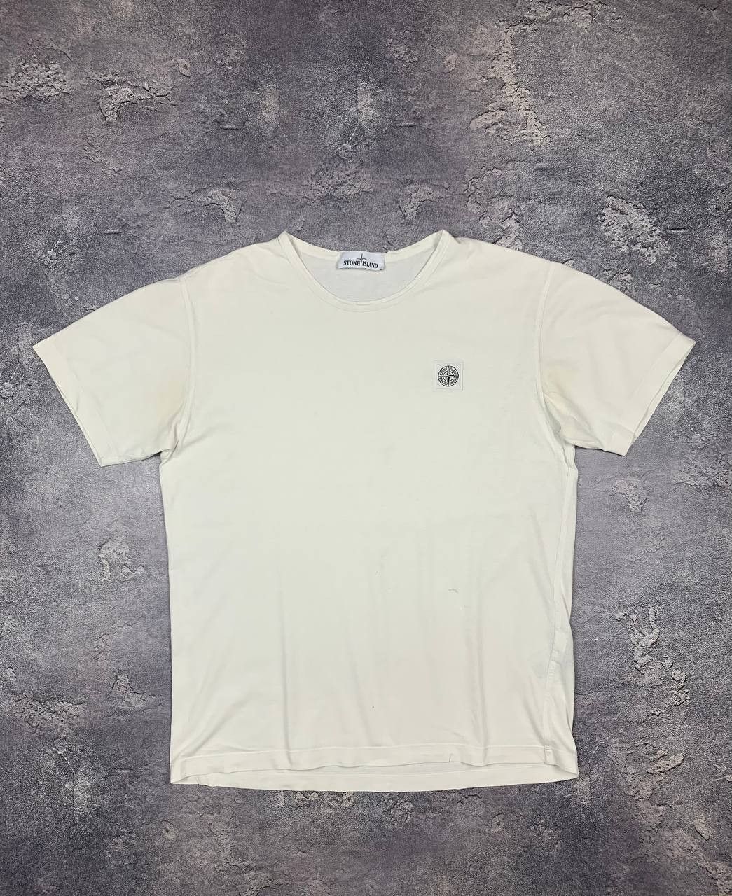 Stone Island Stone Island Men's Compass Patch Logo T-Shirt White Size L Size US L / EU 52-54 / 3 - 1 Thumbnail