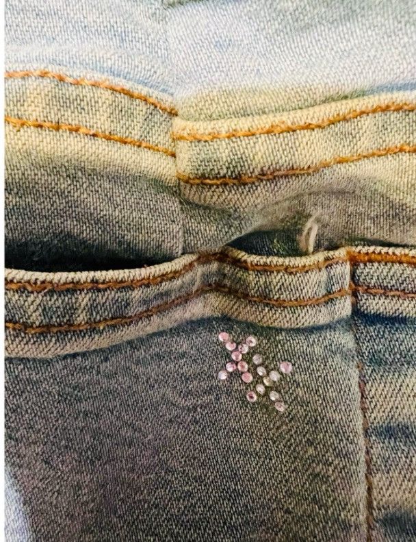 Other VTG Brazil Roxx Embellished Stretch Jeans Straight Leg – 26” Size 26" / US 2 / IT 38 - 5 Thumbnail