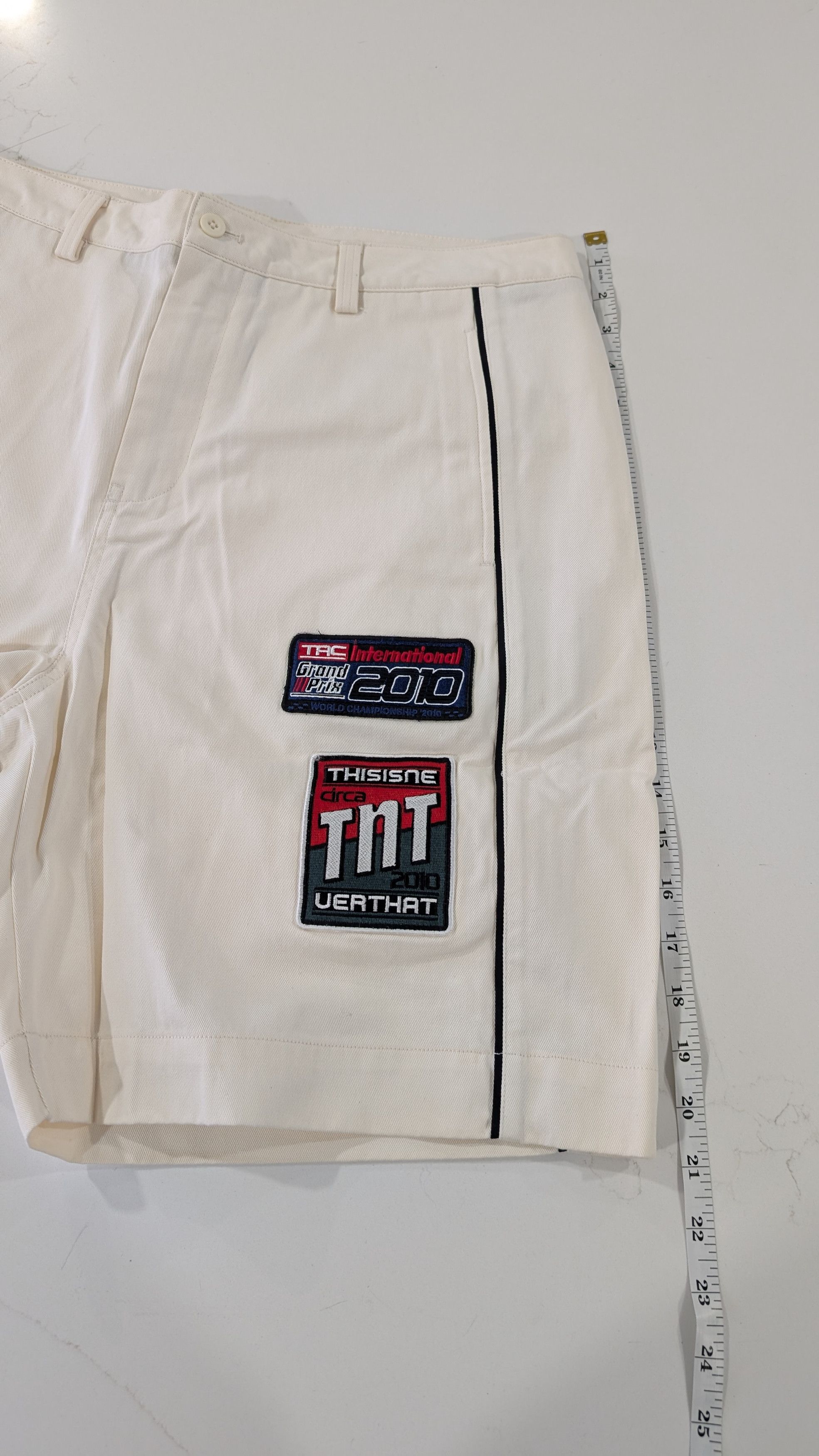 thisisneverthat thisisneverthat Racing Shorts Size XL 35 Embroidered Size US 30 / EU 46 - 13 Thumbnail