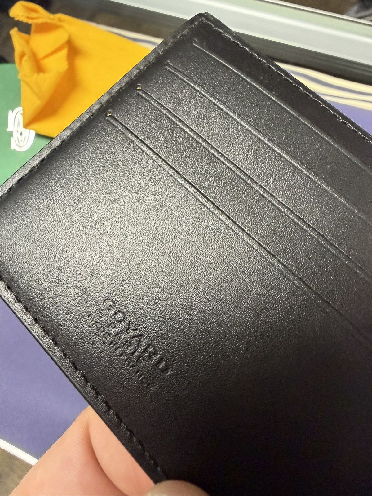 Goyard Victoire Wallet Black Size ONE SIZE - 3 Thumbnail