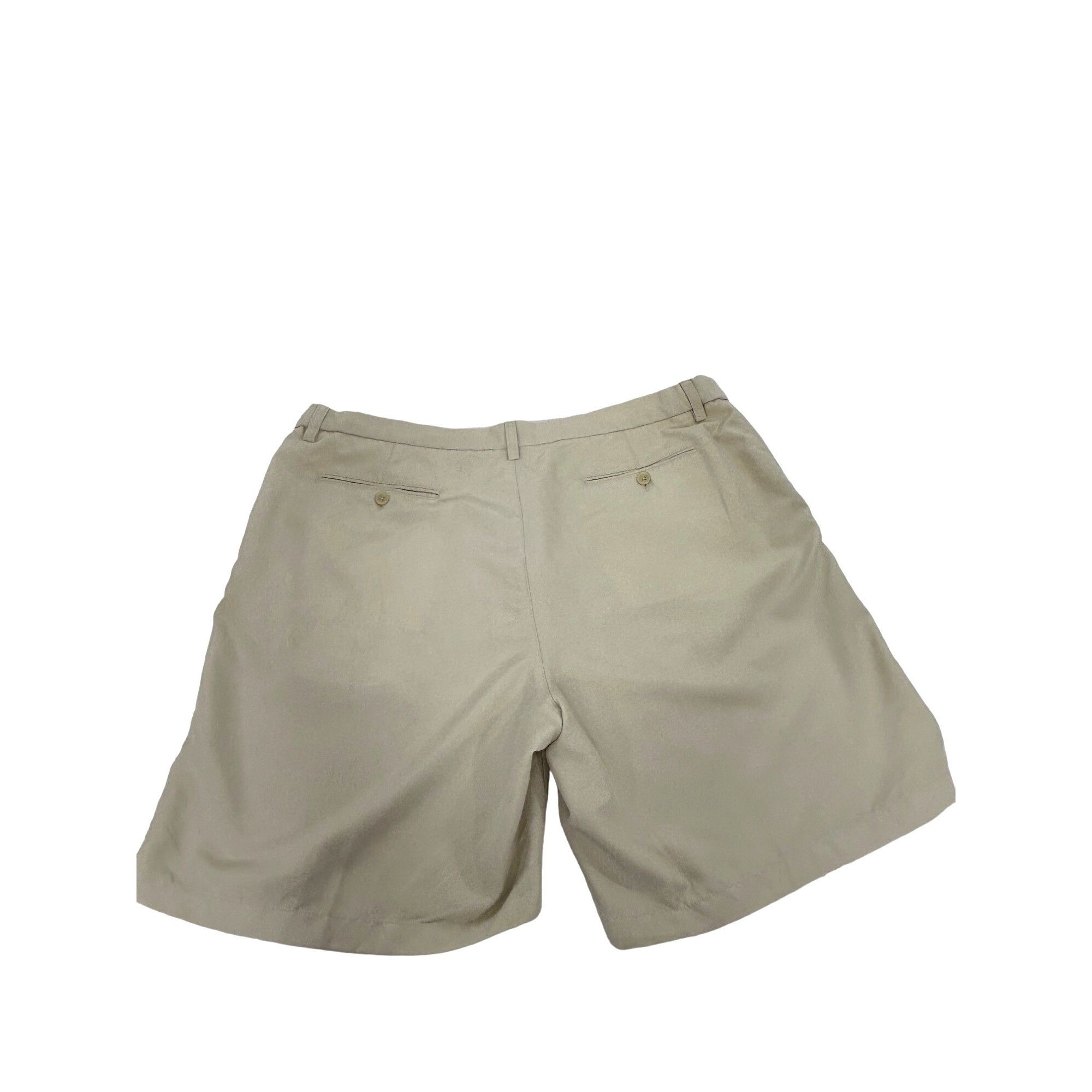 Alfani Alfani Men's Cream Golf Shorts 42 Modal/Polyester Zip Button Size US 42 / EU 58 - 2 Thumbnail