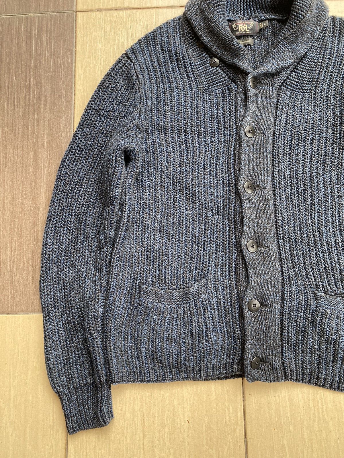 RRL Ralph Lauren shawl collar cardigan Size US L / EU 52-54 / 3 - 6 Thumbnail