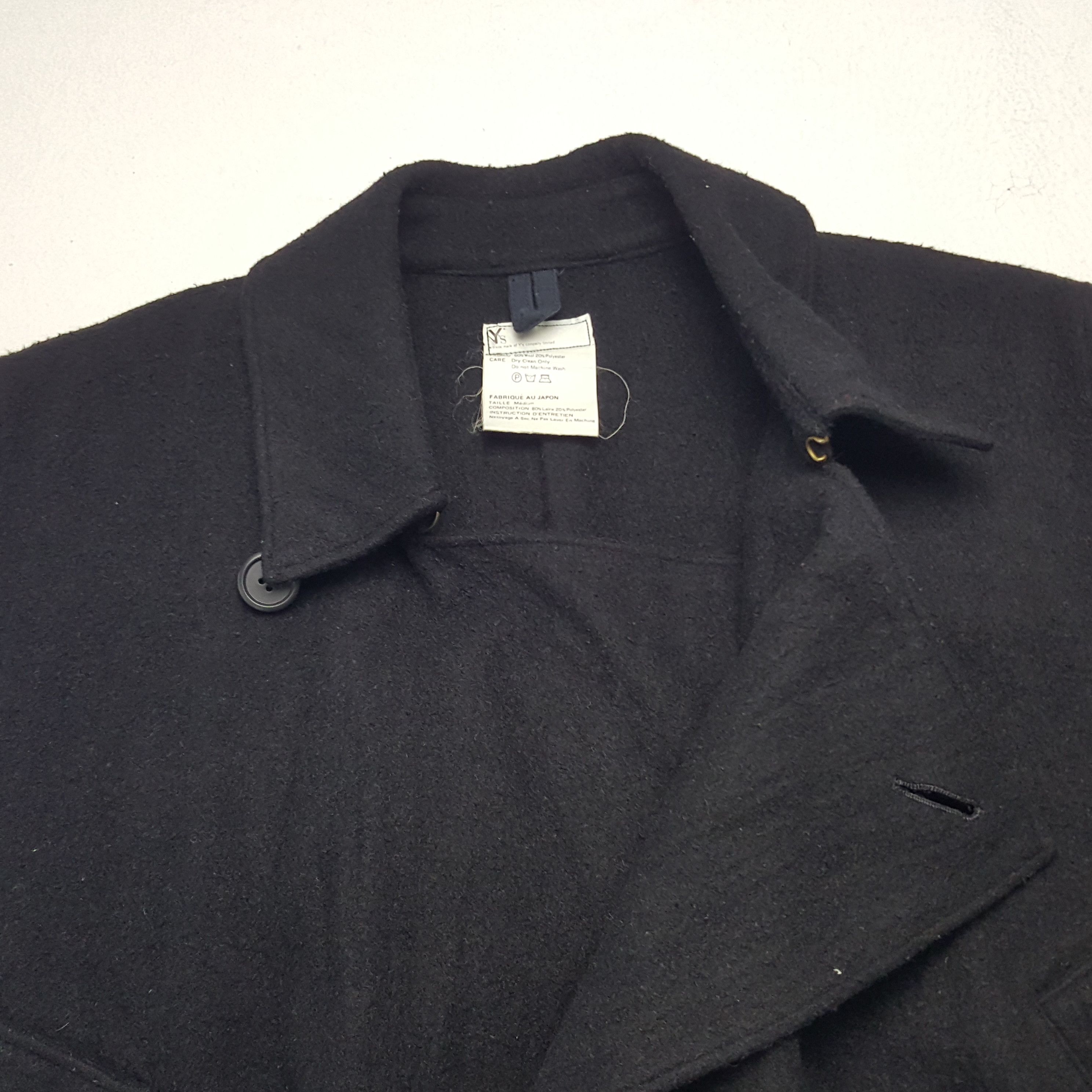 Vintage × Y's Vintage Y's by Yohji Yamamoto Oversize Trench Coat Jacket Size US L / EU 52-54 / 3 - 3 Thumbnail