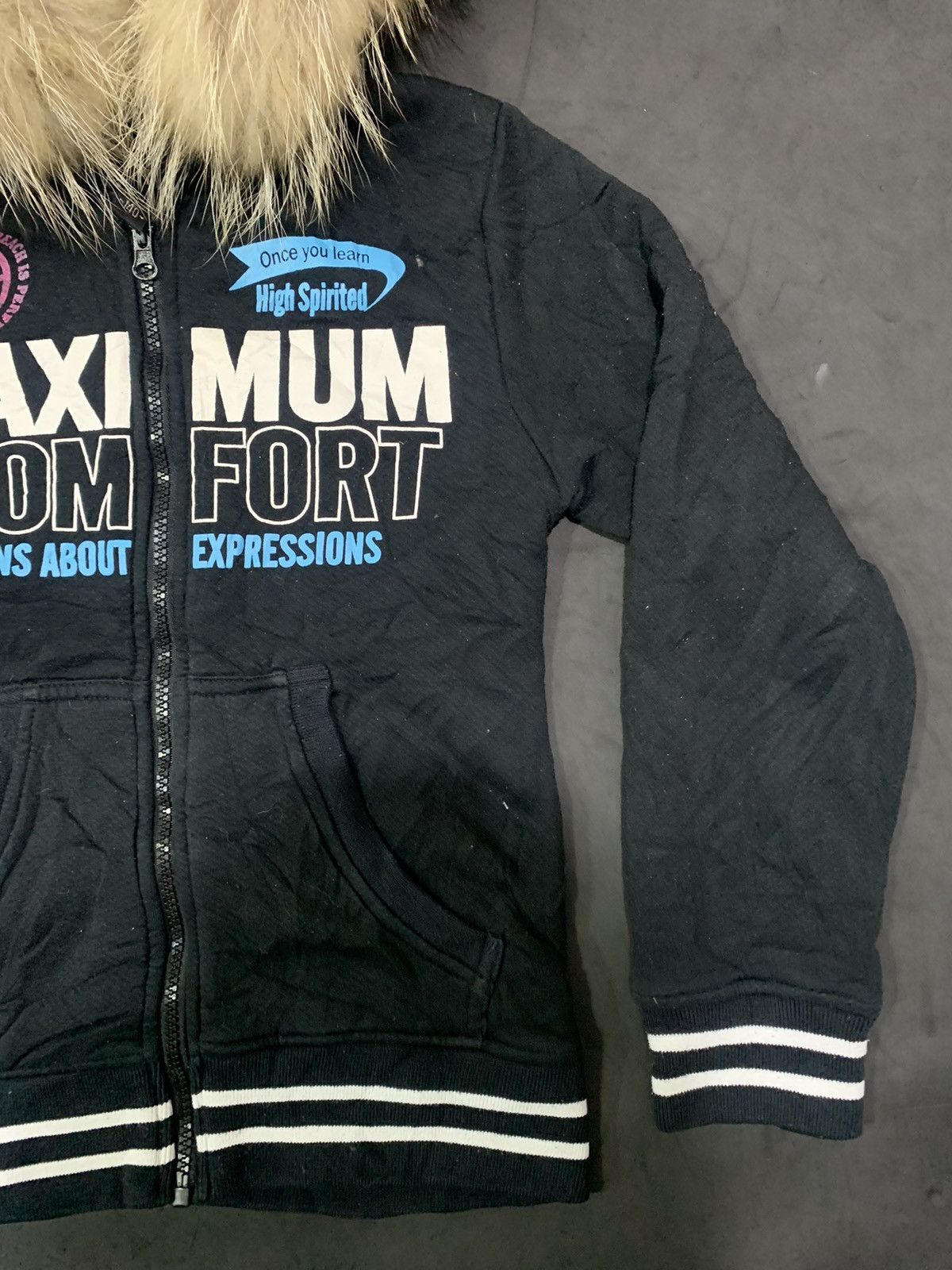 If Six Was Nine × Japanese Brand × Le Grande Bleu (L.G.B.) Japanese Barcedos fur hoodie poem archive lgb ifsix Size US S / EU 44-46 / 1 - 5 Thumbnail