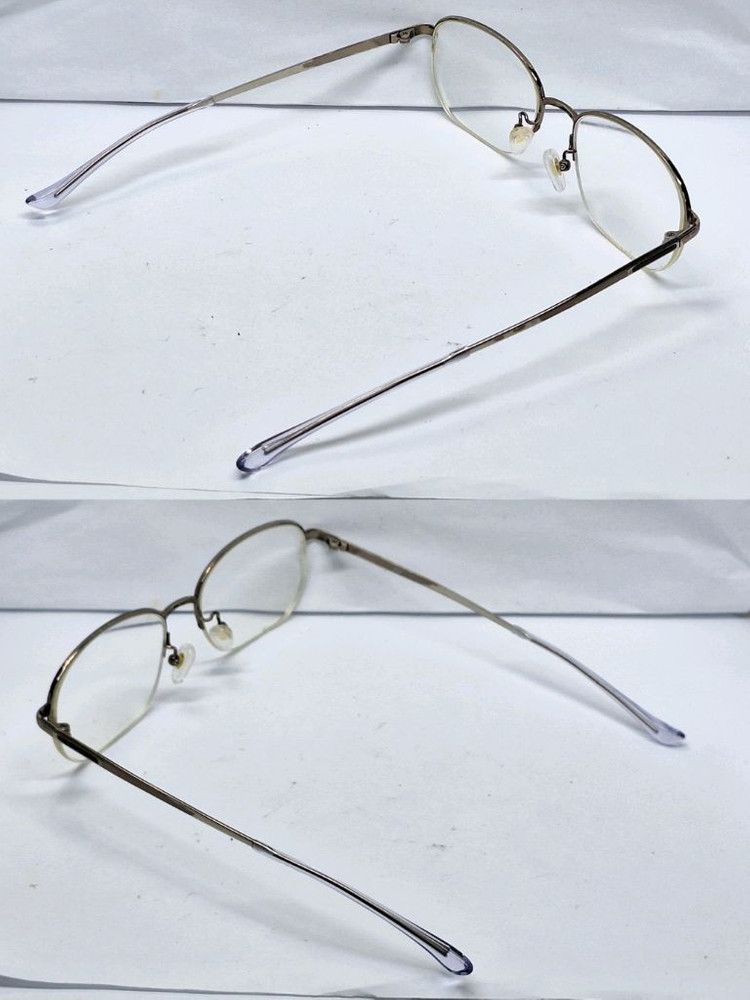 Other Charmant ZEF ZE23625 High-Purity Titanium Half-Rim Glasses Size ONE SIZE - 6 Thumbnail