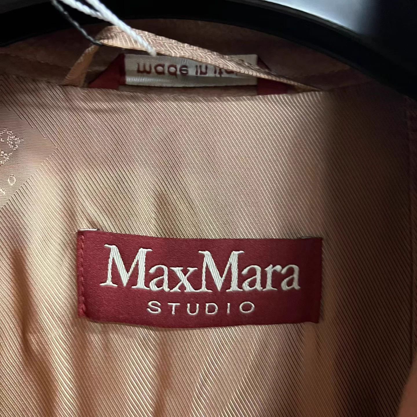 Max Mara Max Mara Women's 36 Solid Midi Wool Coat Size XS / US 0-2 / IT 36-38 - 3 Thumbnail
