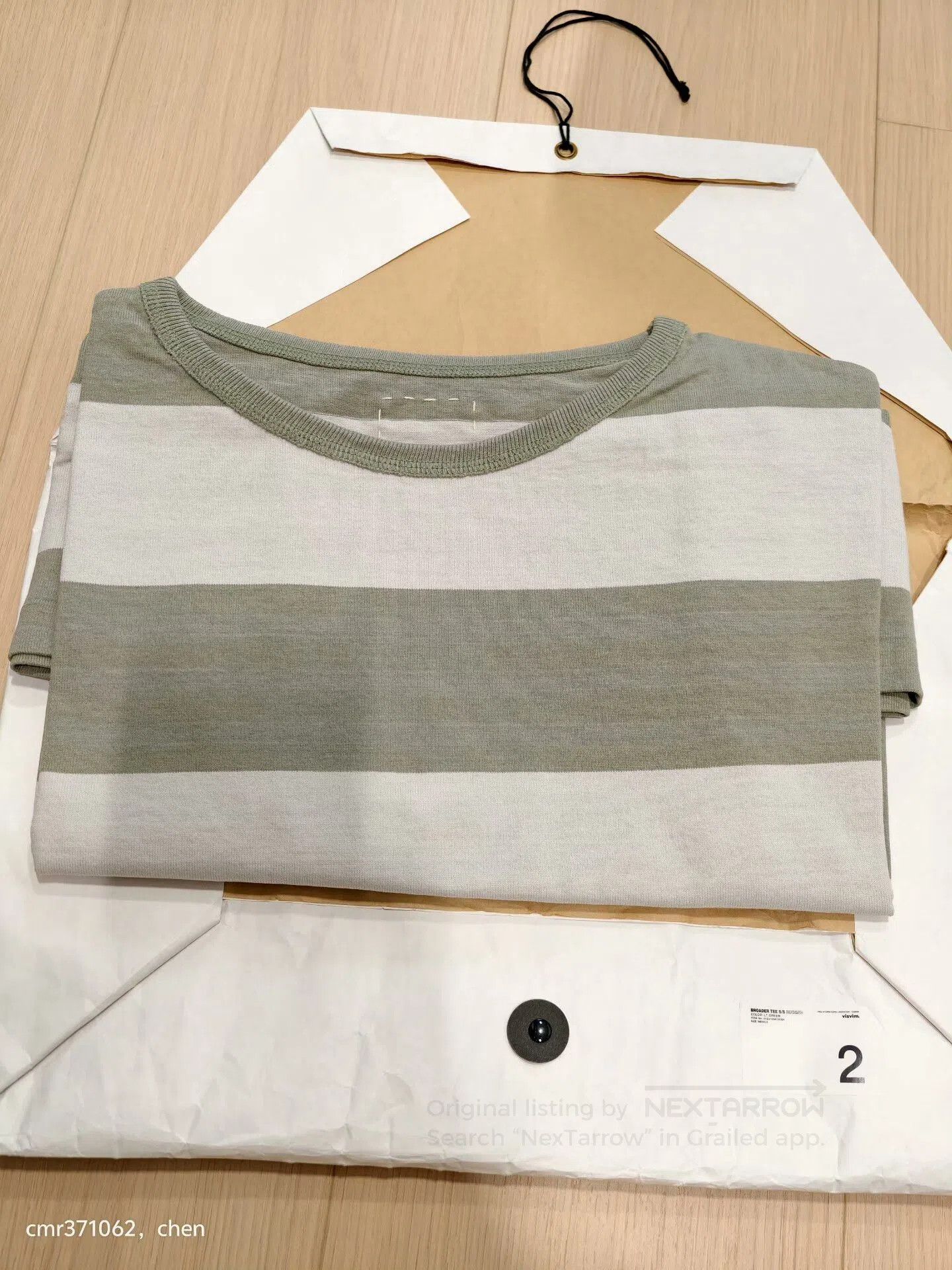 Visvim VISVIM 23SS BROADER TEE S/S RUGGER. Size US M / EU 48-50 / 2 - 9 Thumbnail