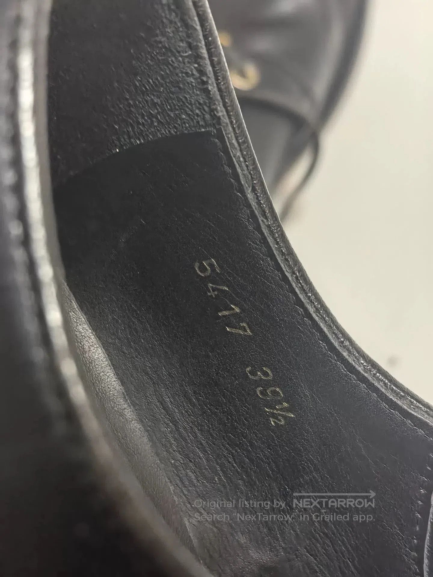 Versace Versace Medusa Metallic Trim Leather Shoes. Size US 6.5 / EU 39-40 - 5 Thumbnail