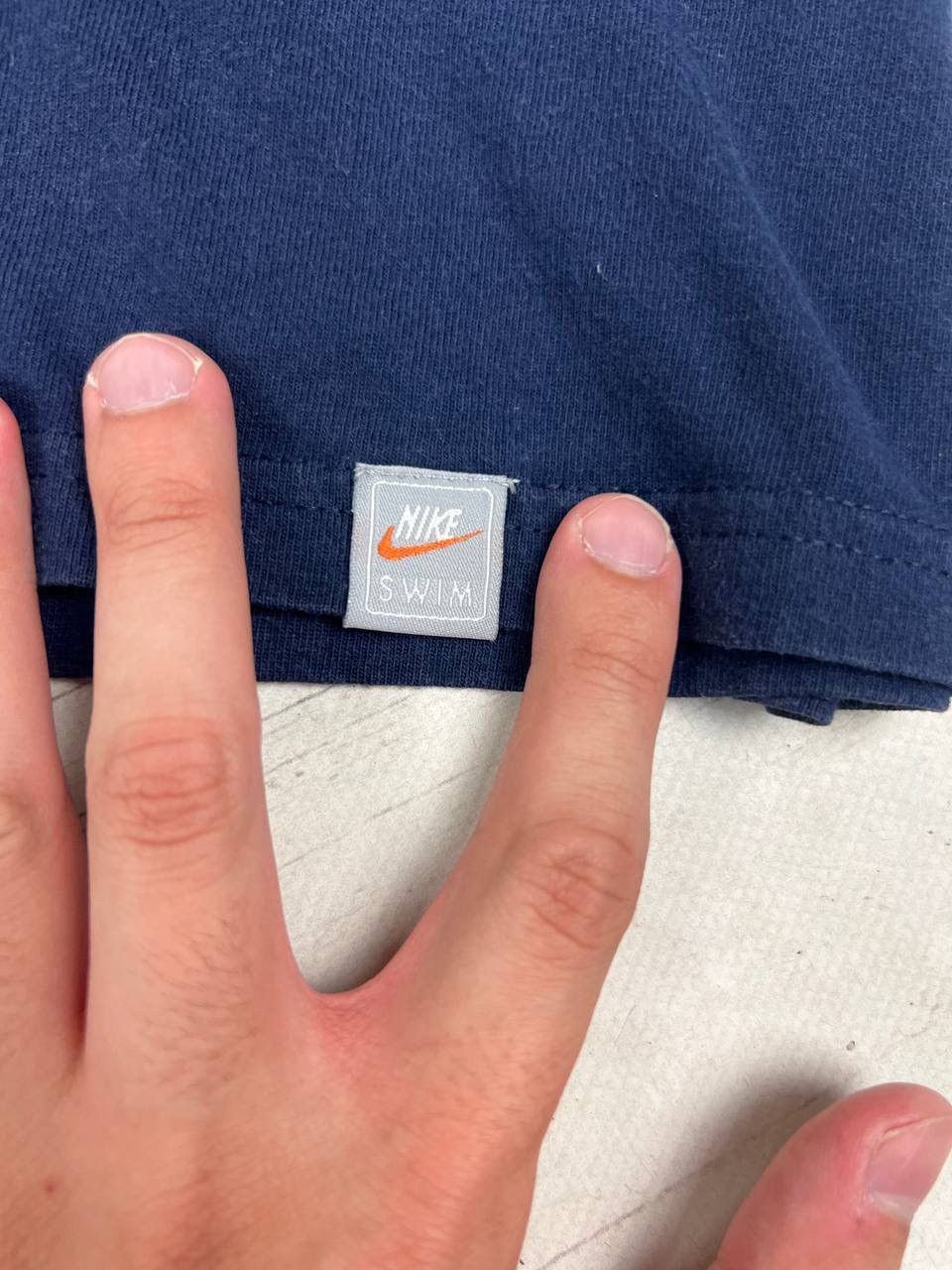 Nike Vintage Nike Swim T Shirt Big Logo Size US M / EU 48-50 / 2 - 5 Thumbnail
